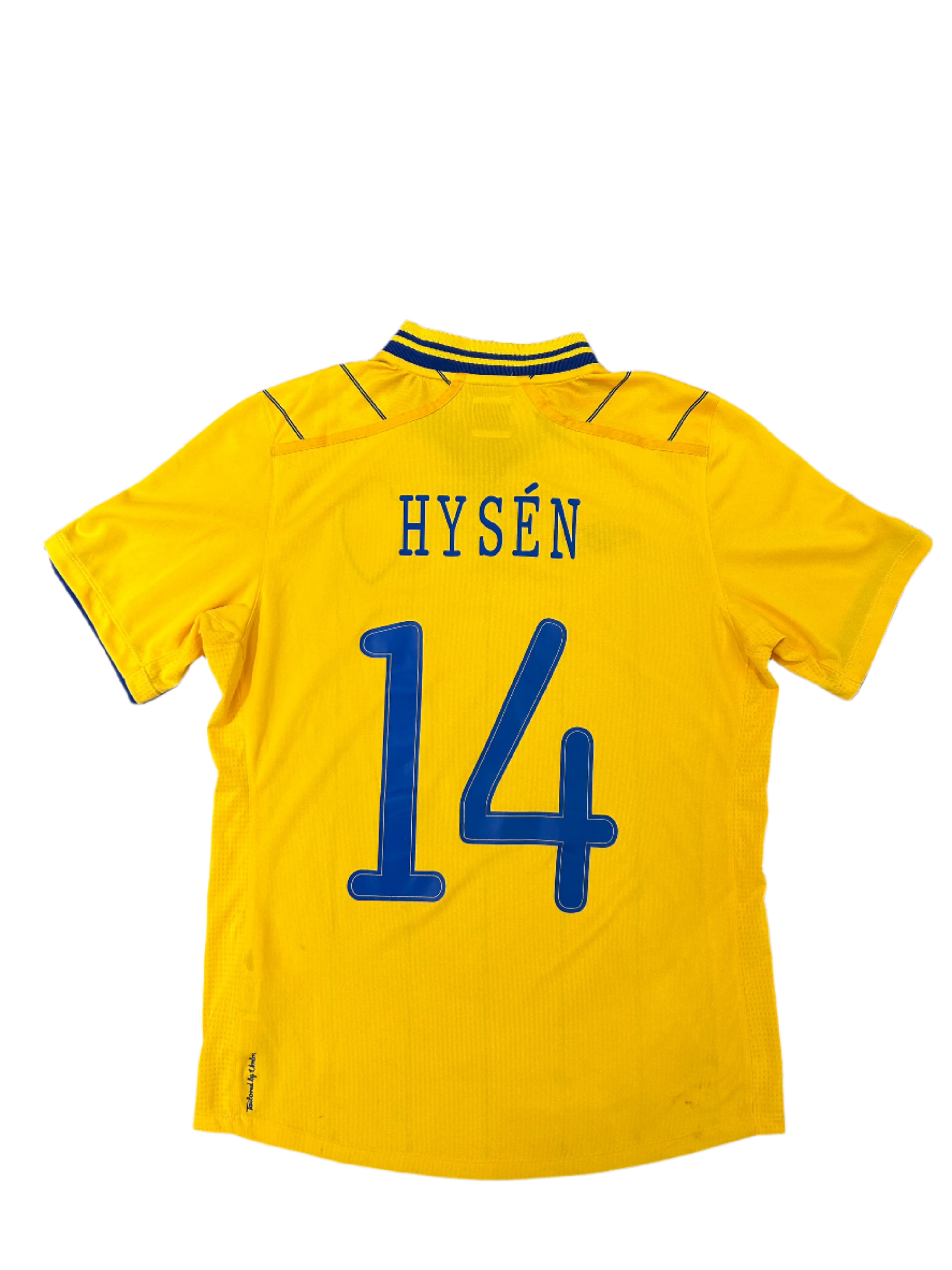 Umbro - Sweden 2012 Home Football Shirt 'HYSÉN'