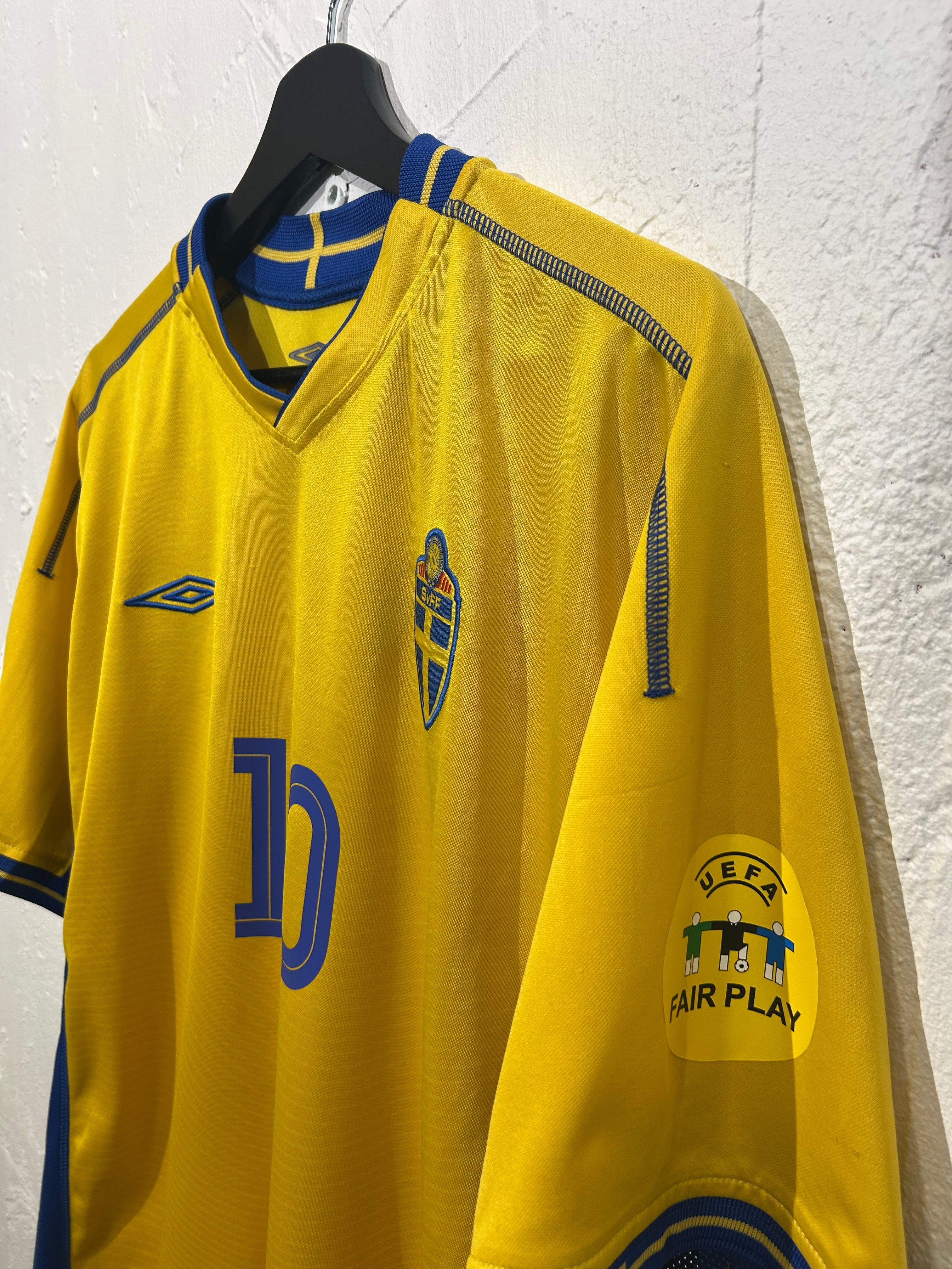 Umbro - Sverige 2004 Hjemmebanetrøje 'IBRAHIMOVIC'