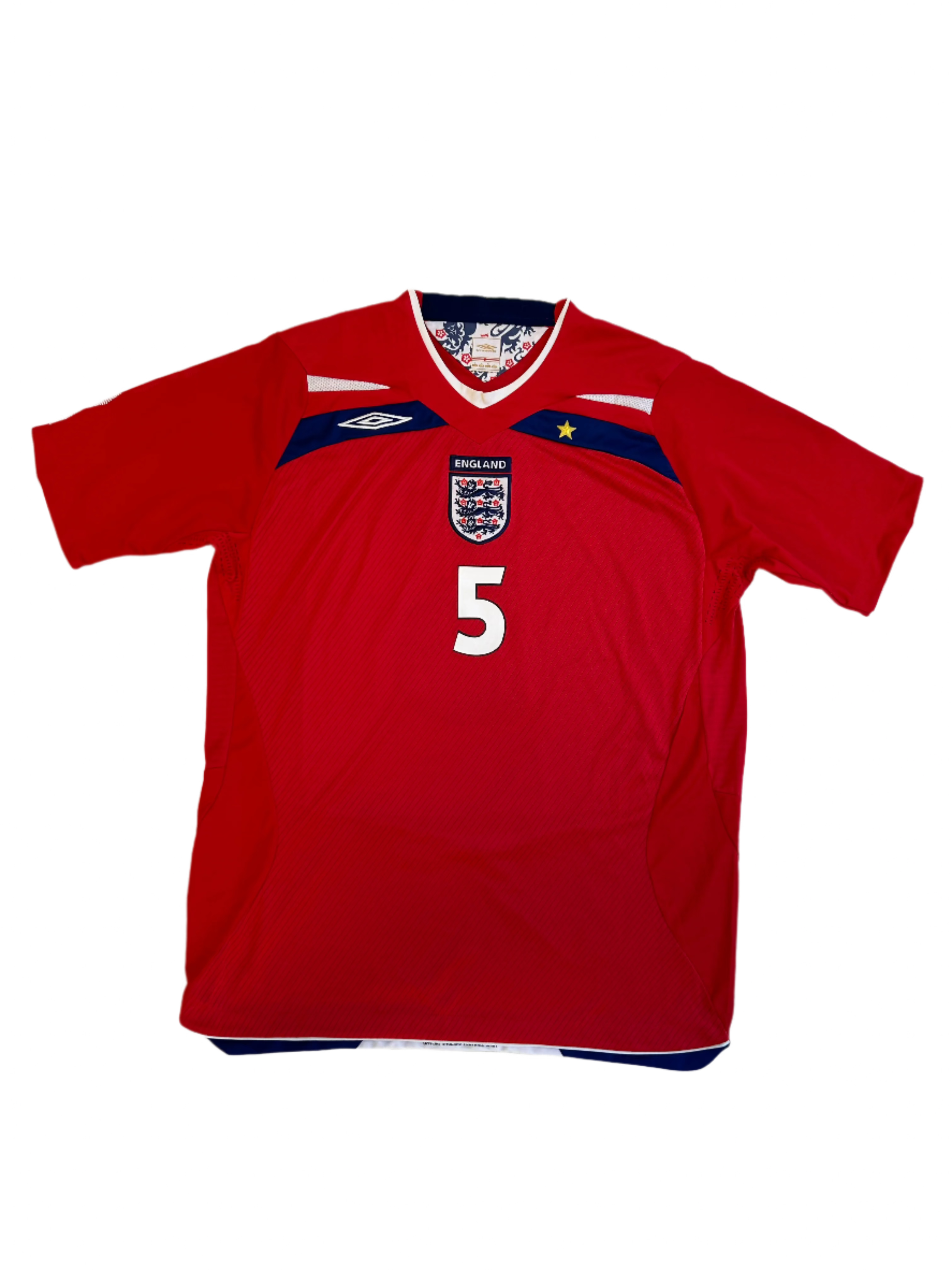 Umbro - England 2008 Away Football Shirt 'LESCOTT'