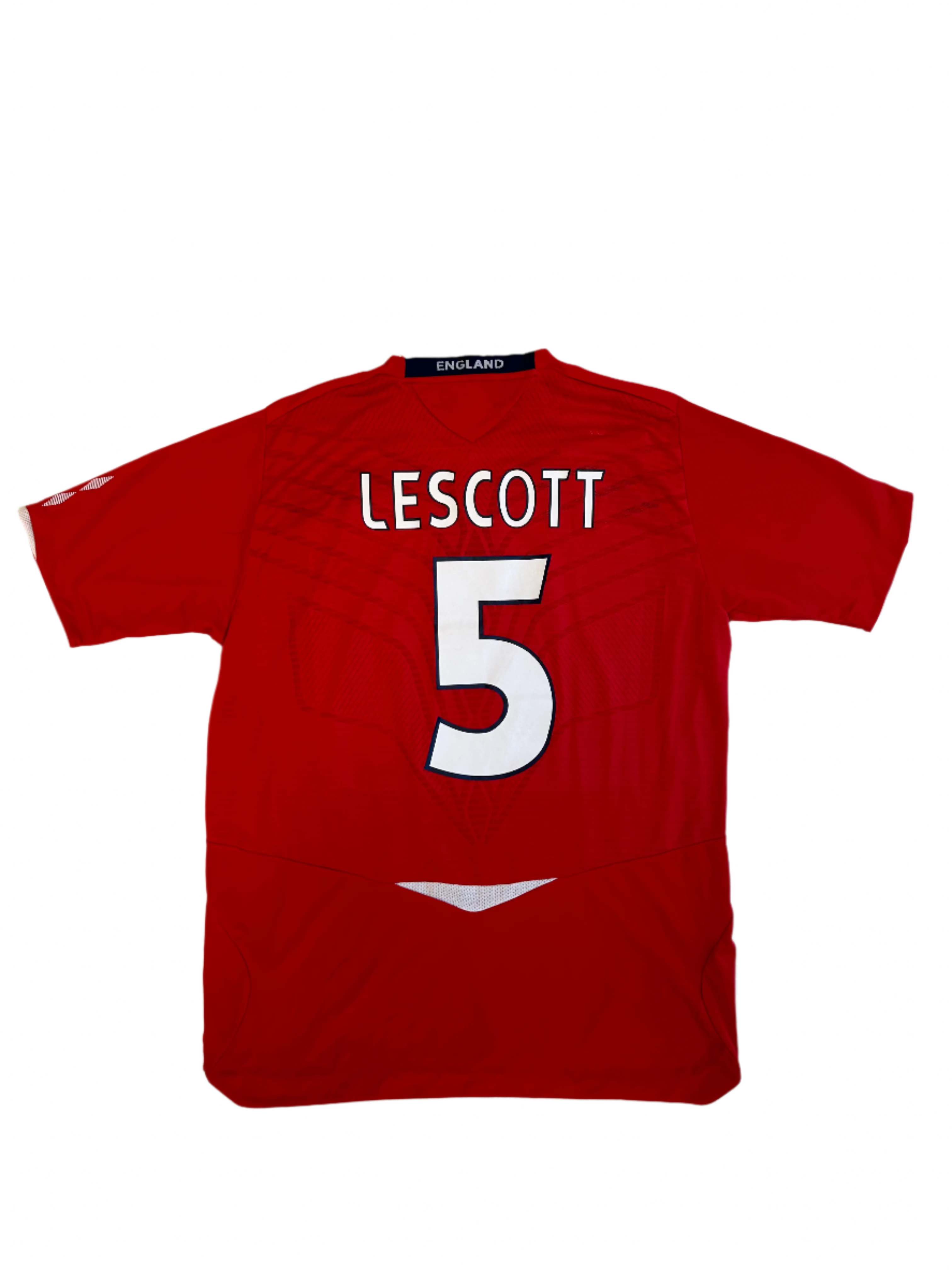 Umbro - England 2008 Away Football Shirt 'LESCOTT'