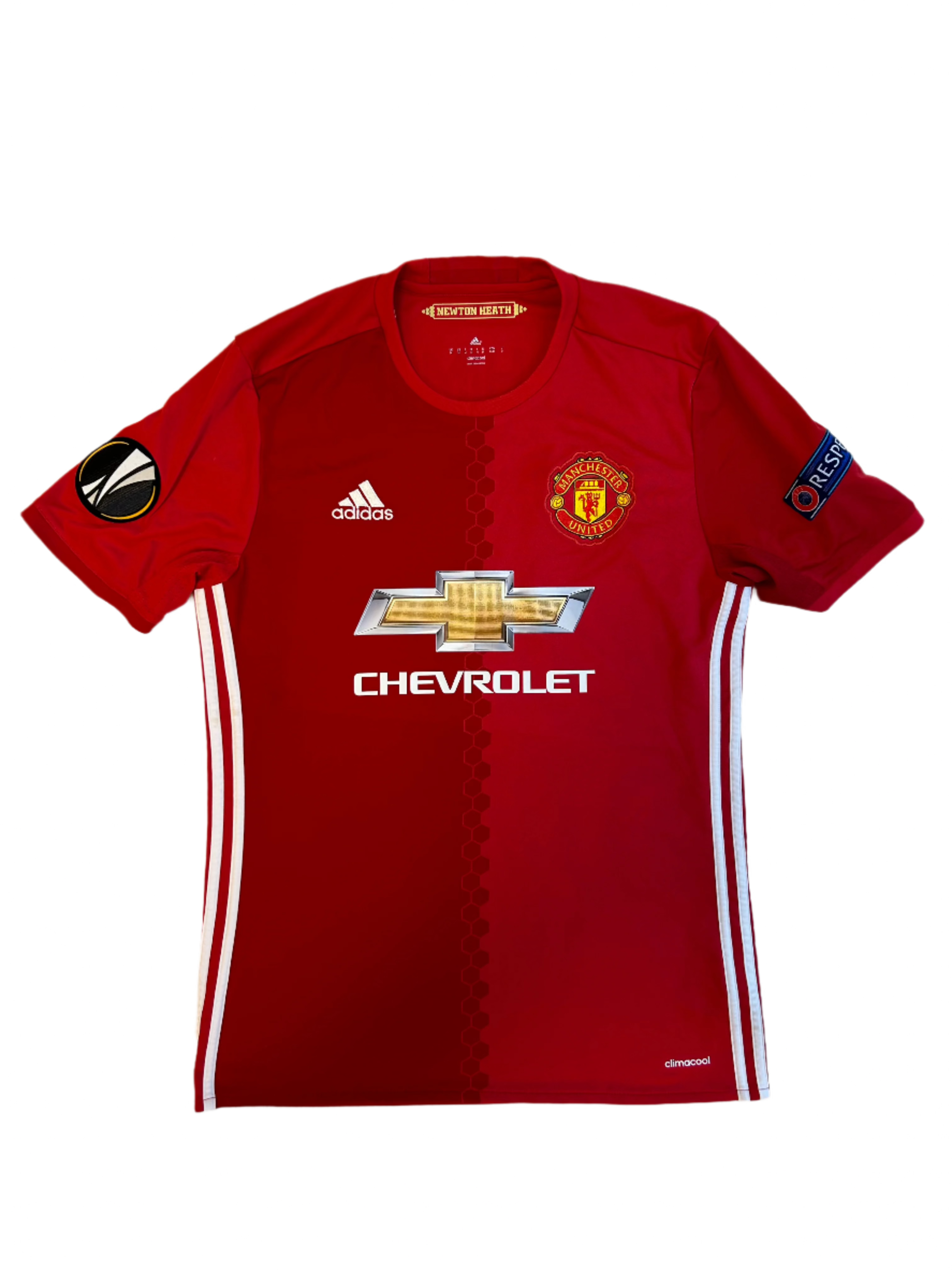 Adidas - Manchester United 2016/17 Home Football Shirt Europa League Version 'IBRAHIMOVIC'