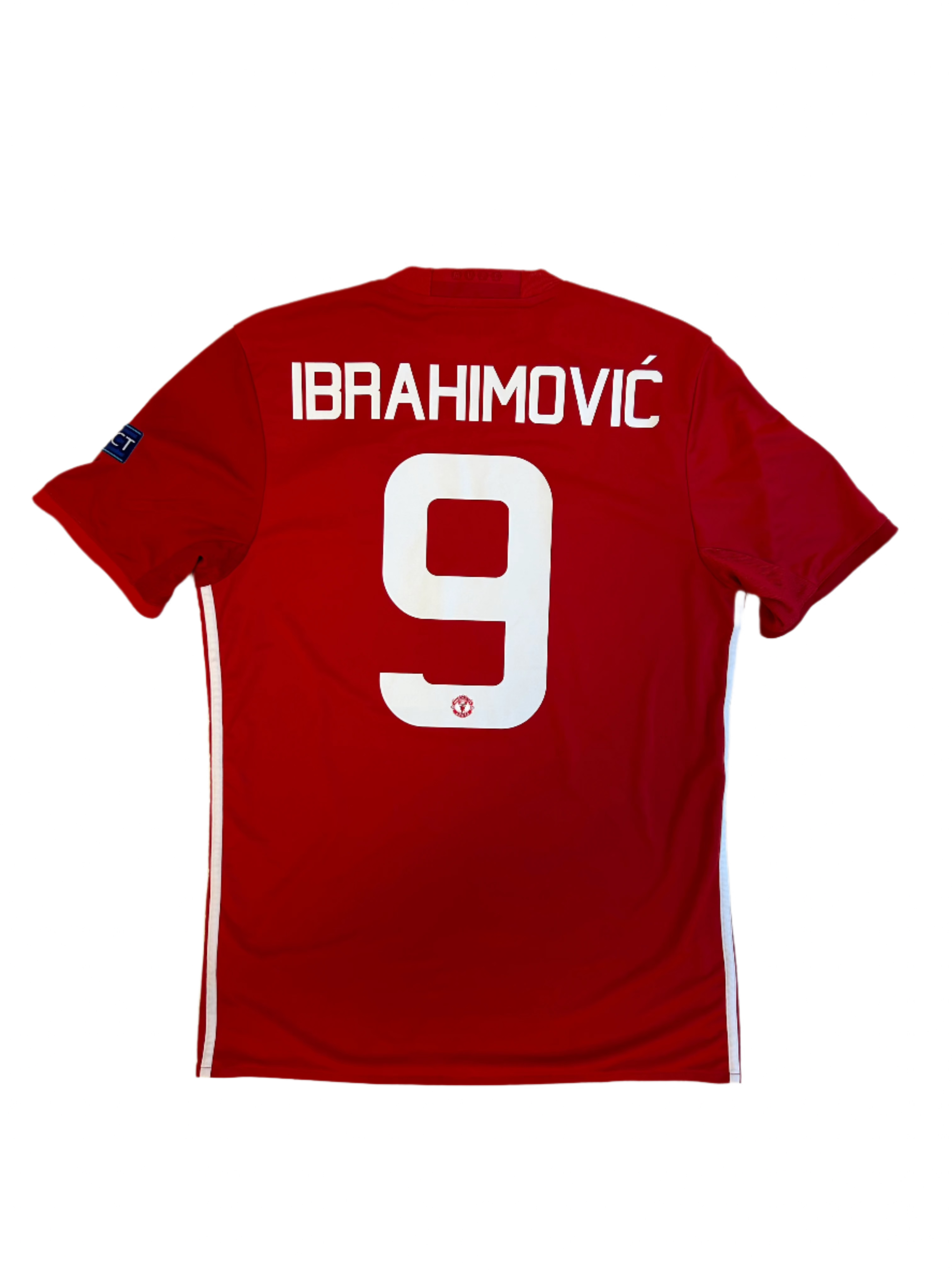 Adidas - Manchester United 2016/17 Home Football Shirt Europa League Version 'IBRAHIMOVIC'