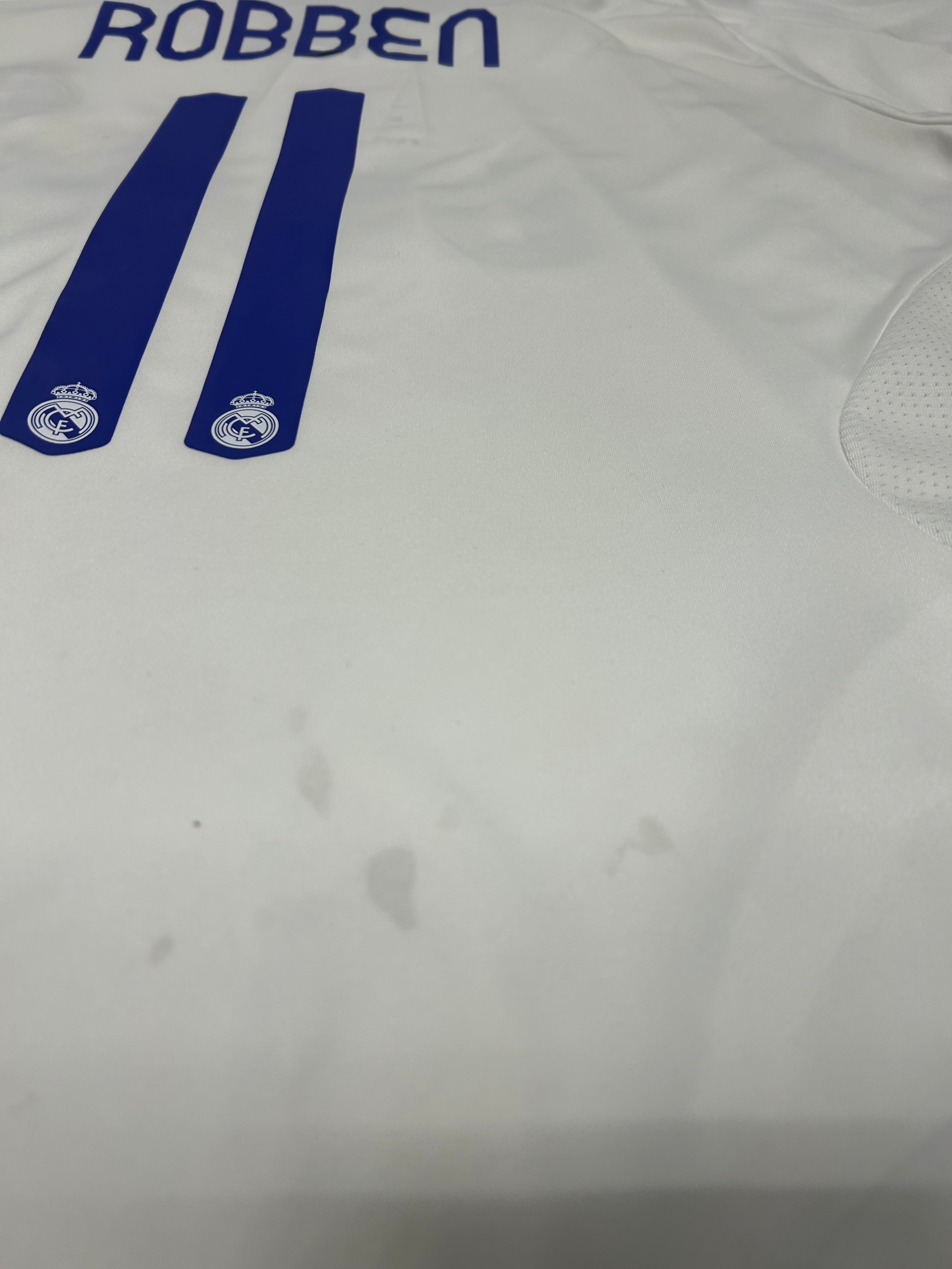 Adidas - Real Madrid 2007/08 Hjemmebanetrøje 'ROBBEN'