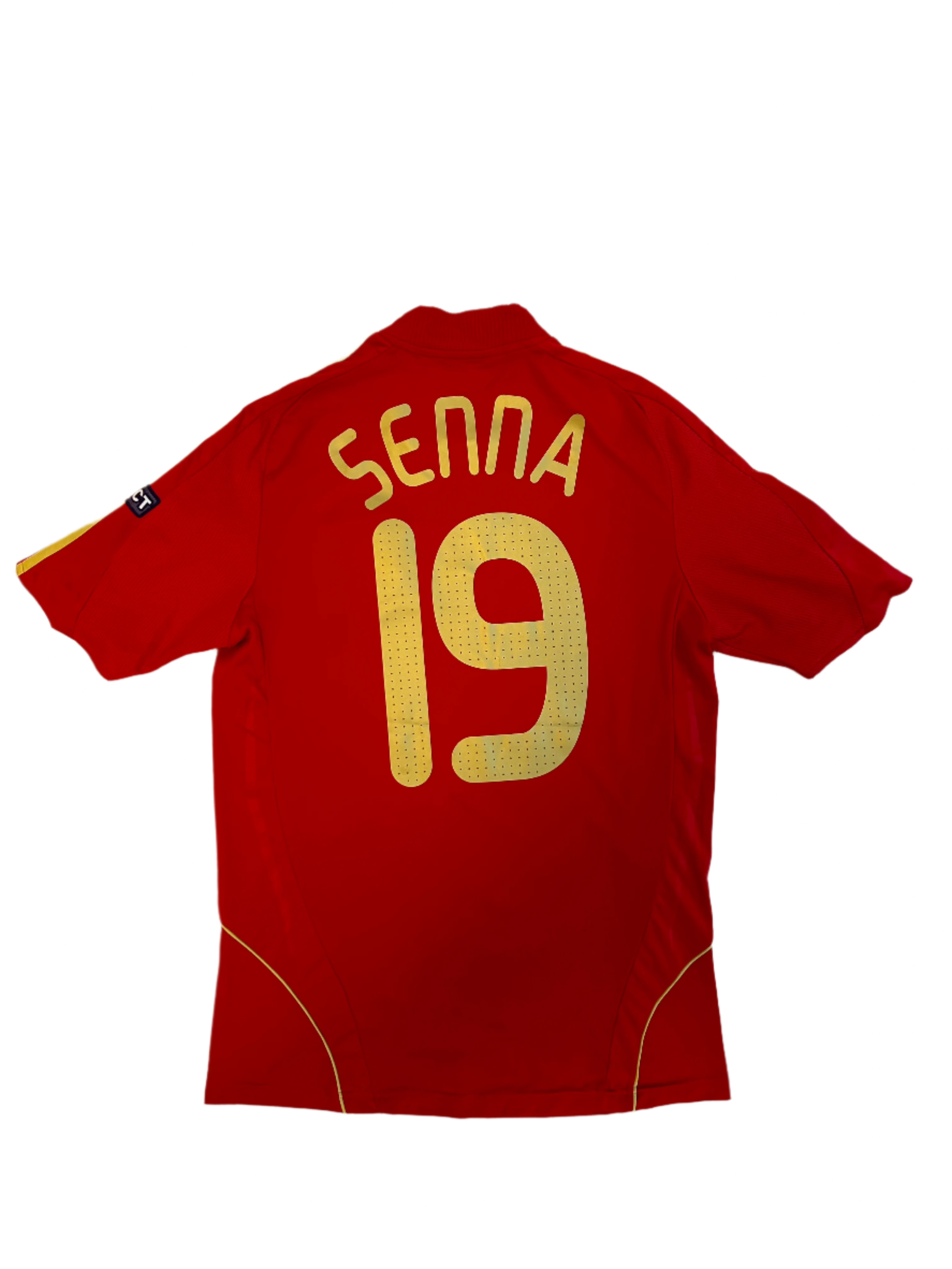 Adidas - Spain 2008 Home Football Shirt 'SENNA'