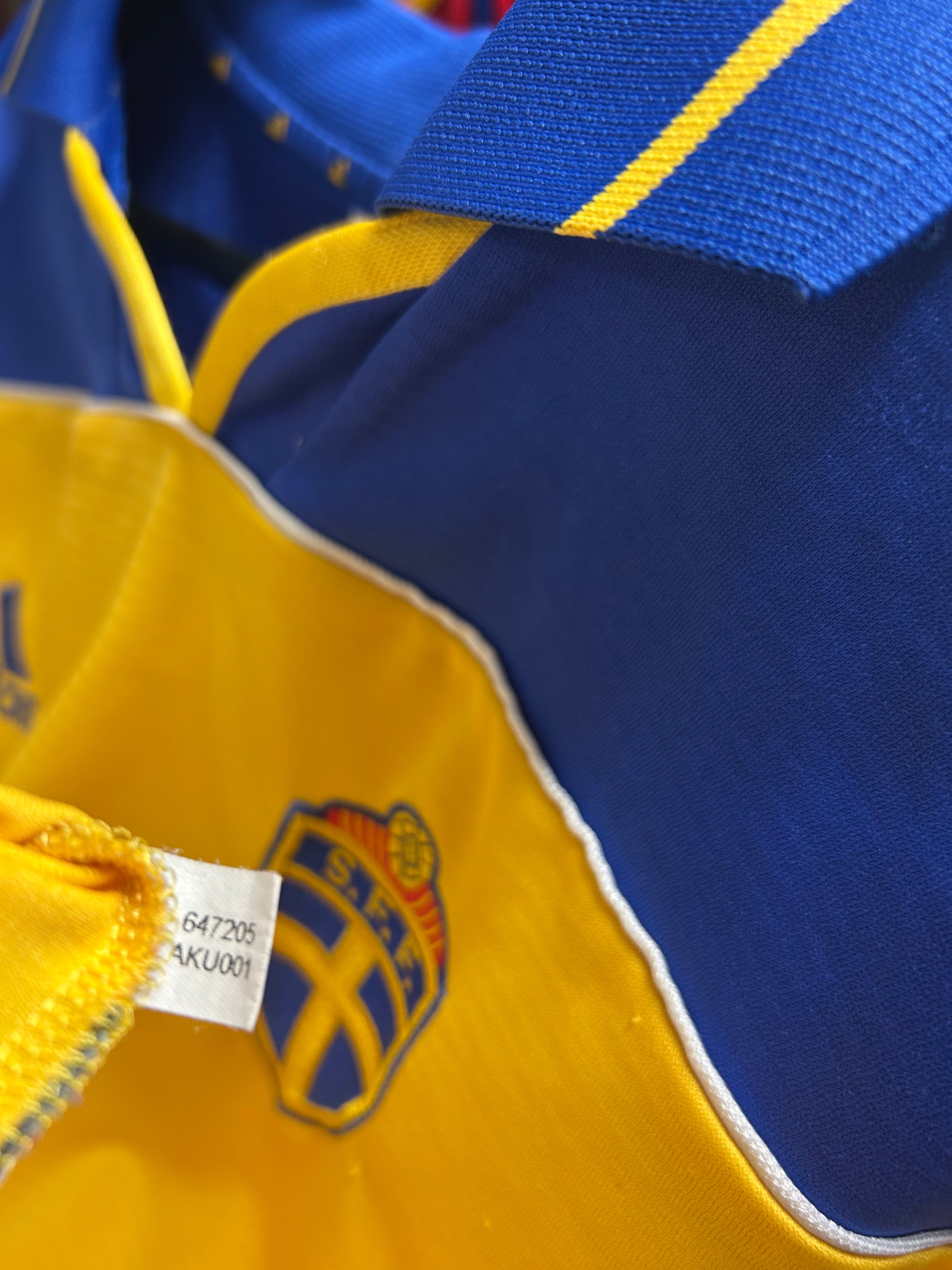 Adidas - Sverige 2000 Hjemmebanetrøje 'NAME'