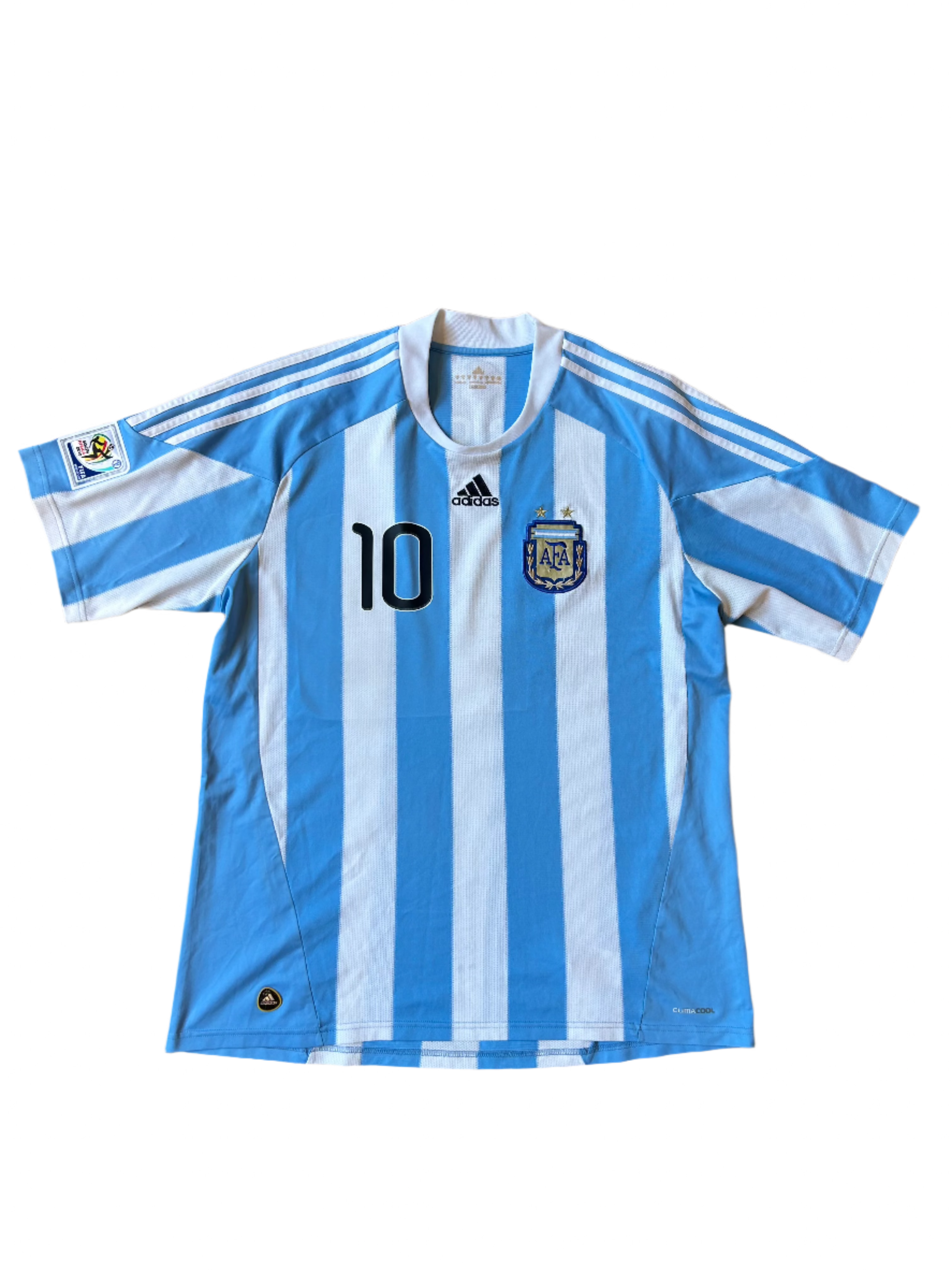 Adidas - Argentina 2010 Home Football Shirt 'MESSI'