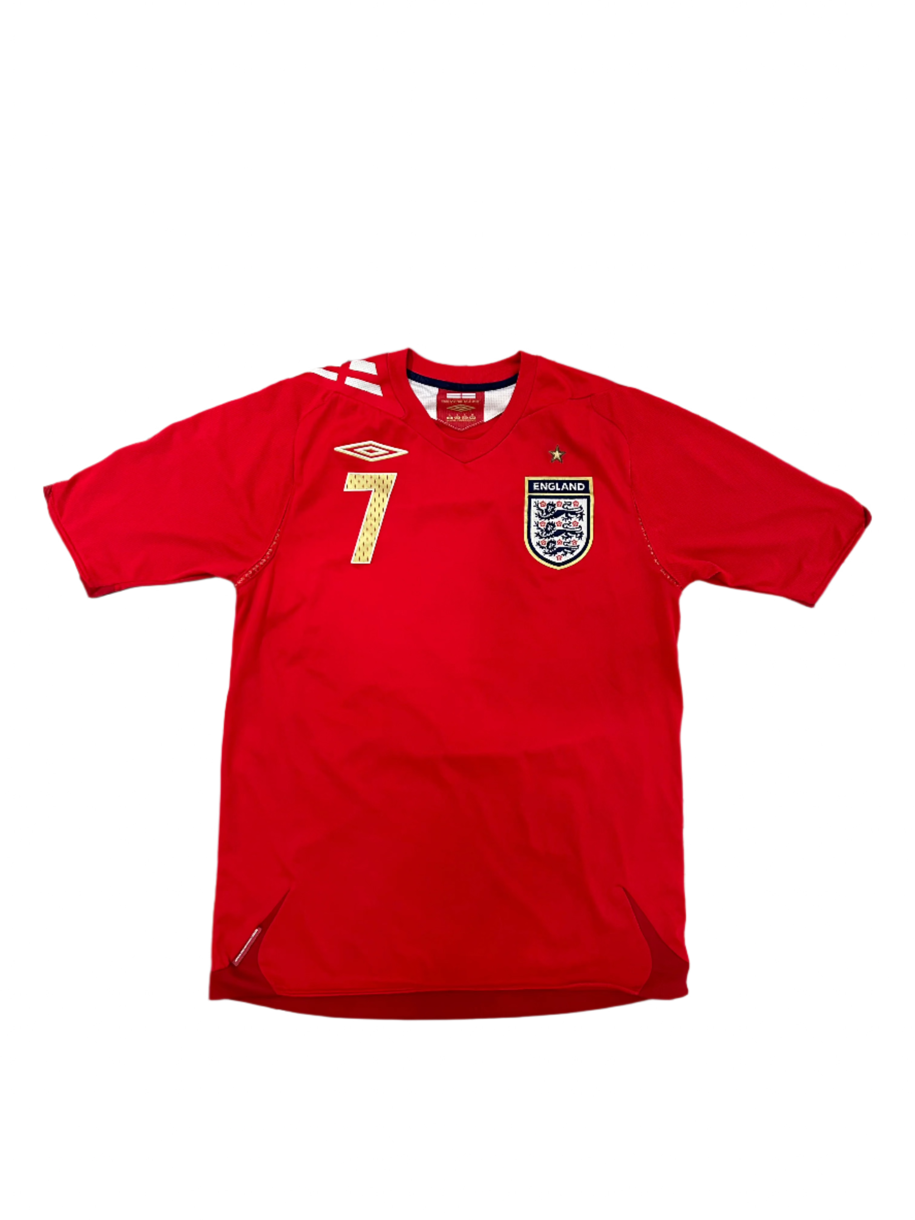 Umbro - England 2006 Away Football Shirt 'BECKHAM'