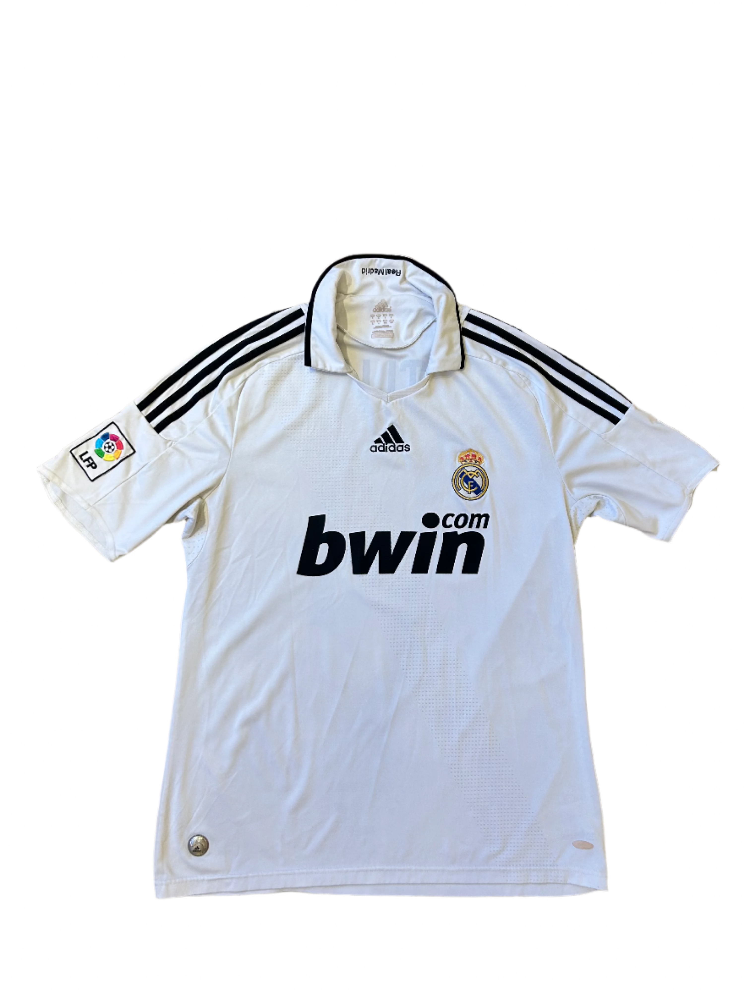 Adidas - Real Madrid 2008/09 Home Football Shirt 'GUTI.HAZ'