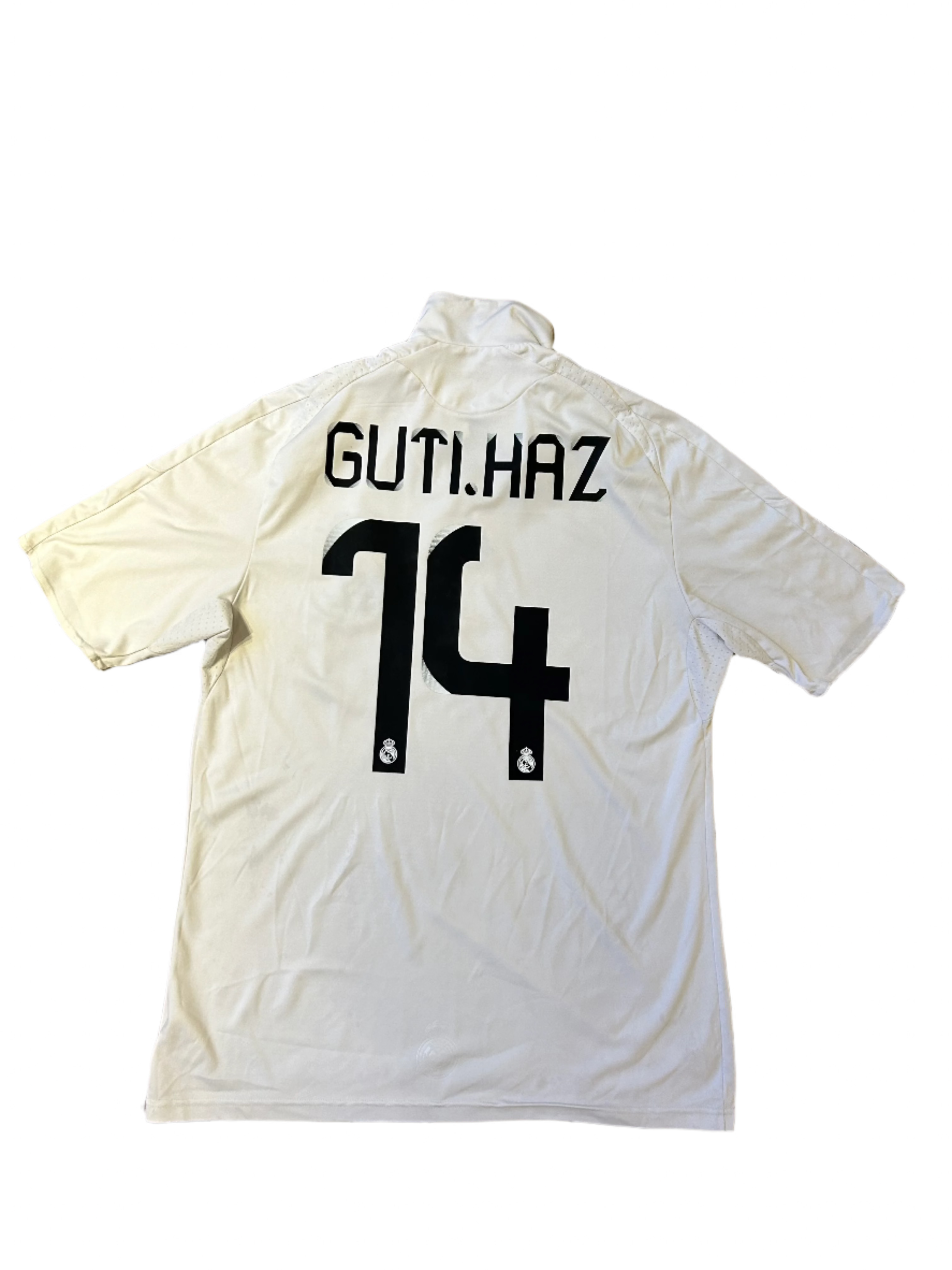 Adidas - Real Madrid 2008/09 Home Football Shirt 'GUTI.HAZ'