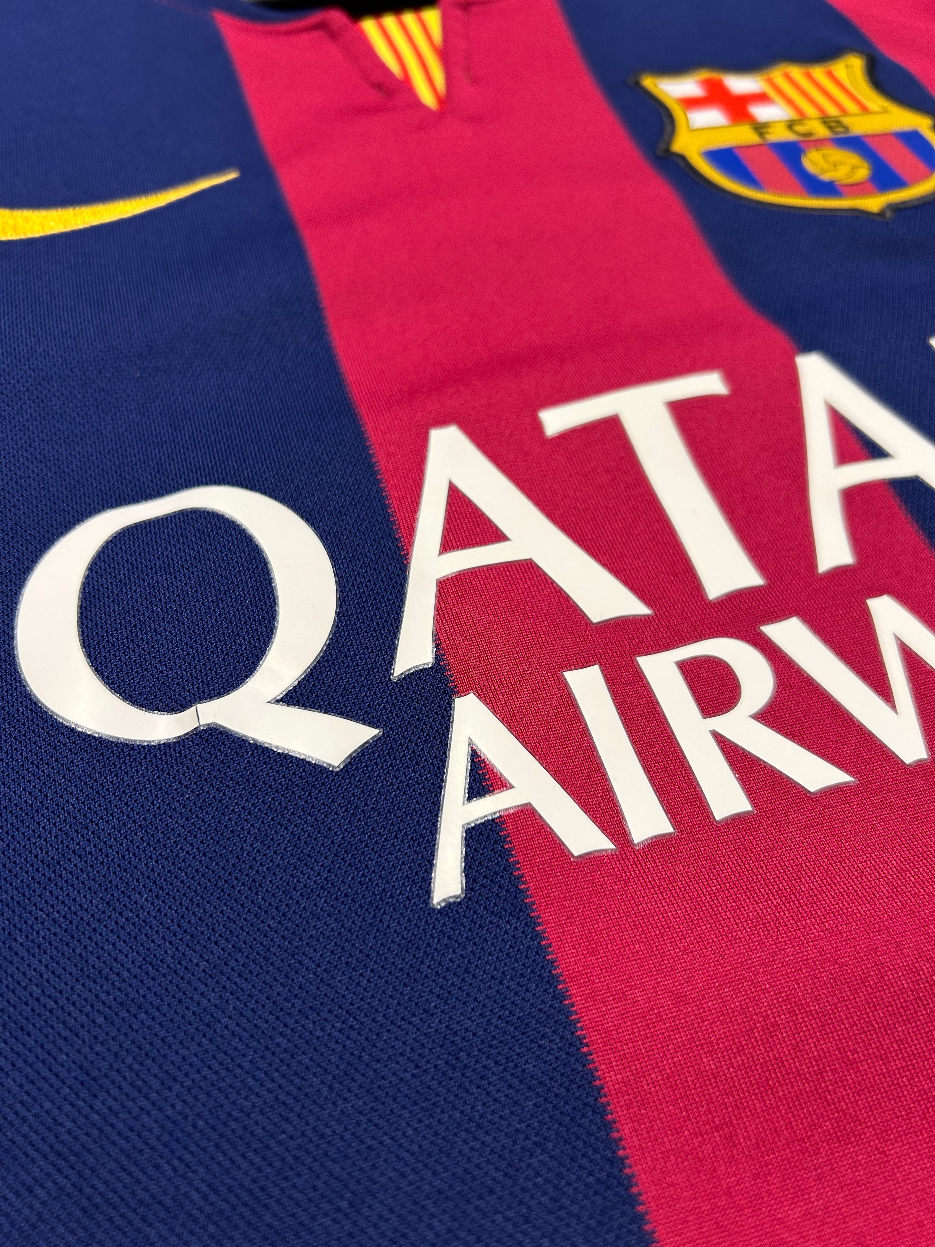 Nike - FC Barcelona 2014/15 Home Football Shirt 'SUAREZ'