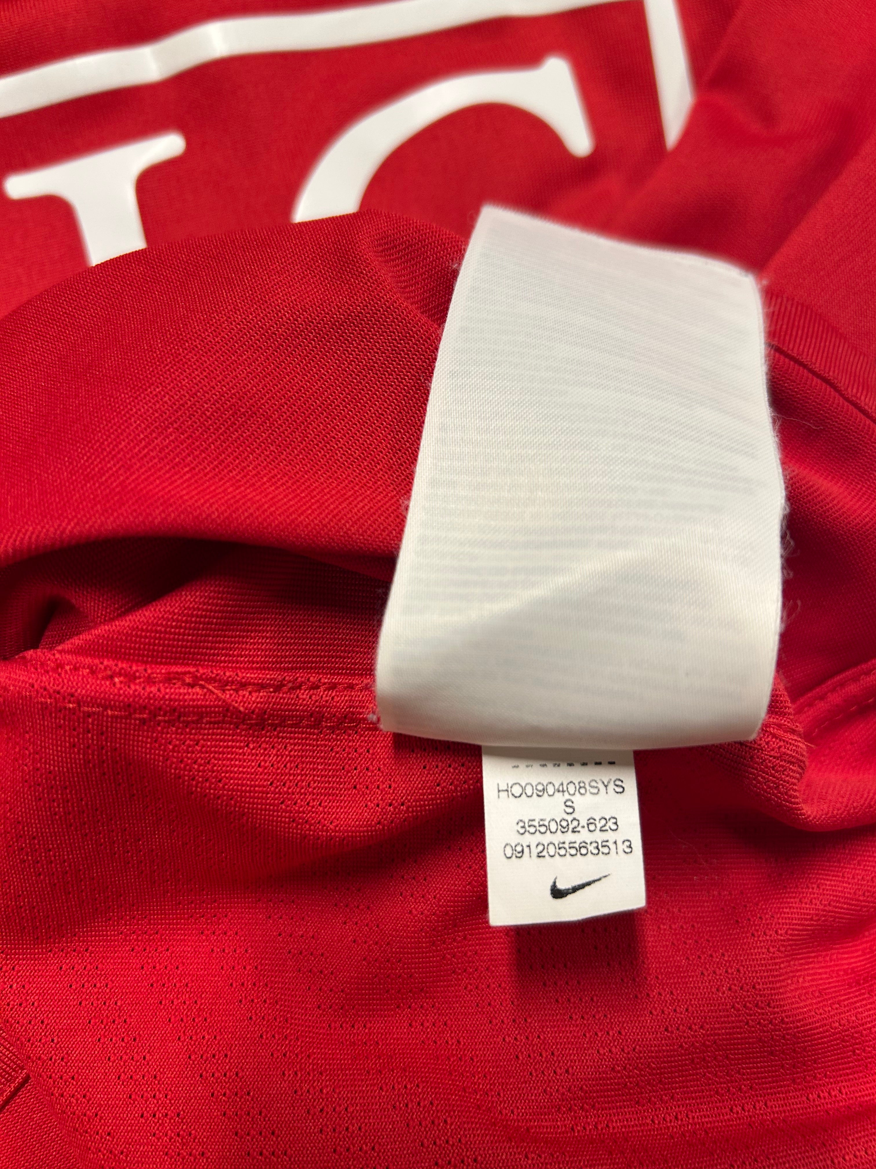 Nike - Manchester United 2009/10 Home Football Shirt 'SCHOLES'
