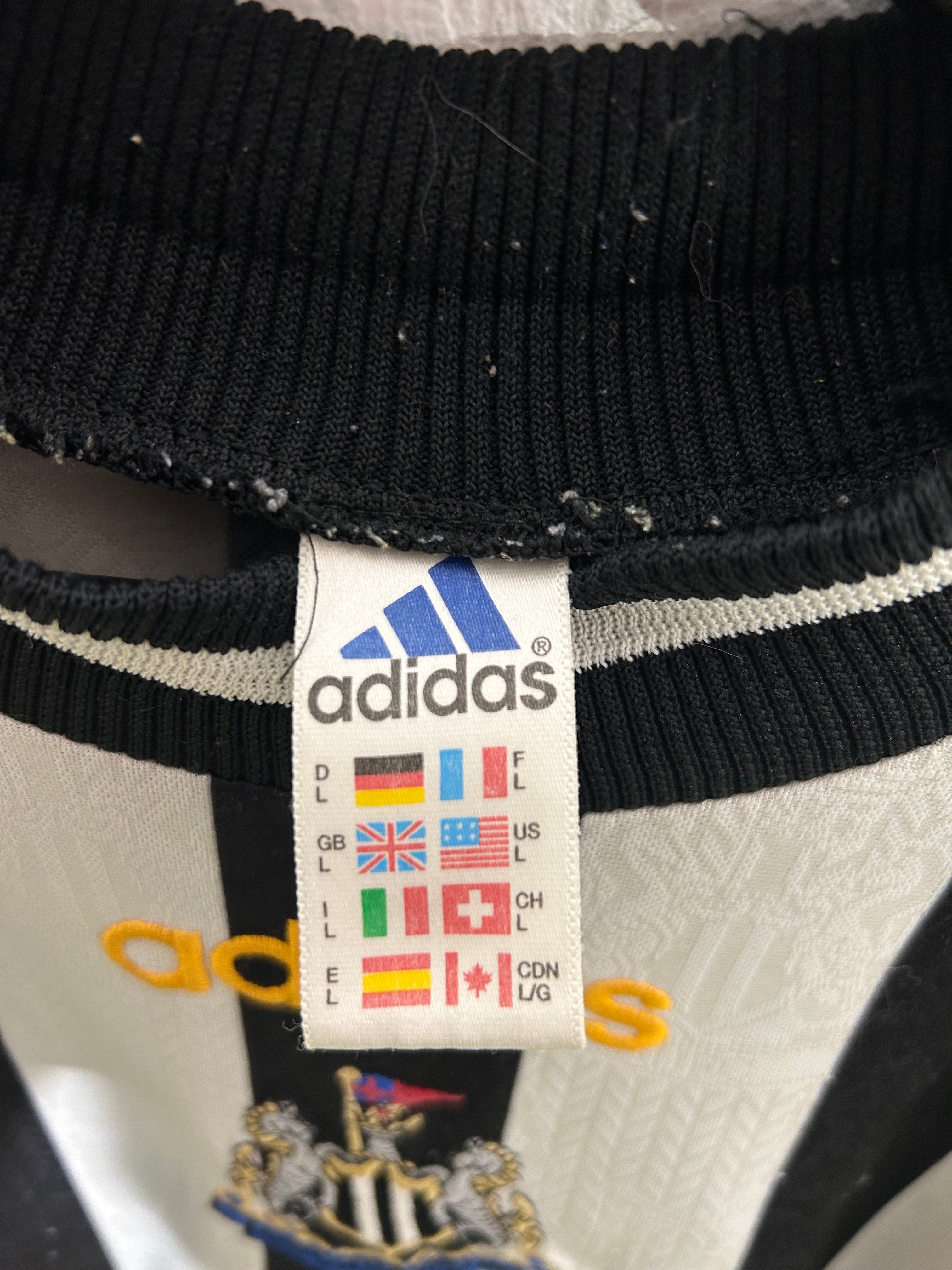 Adidas - Newcastle United 1997/99 Hjemmebanetrøje 'SHEARER'