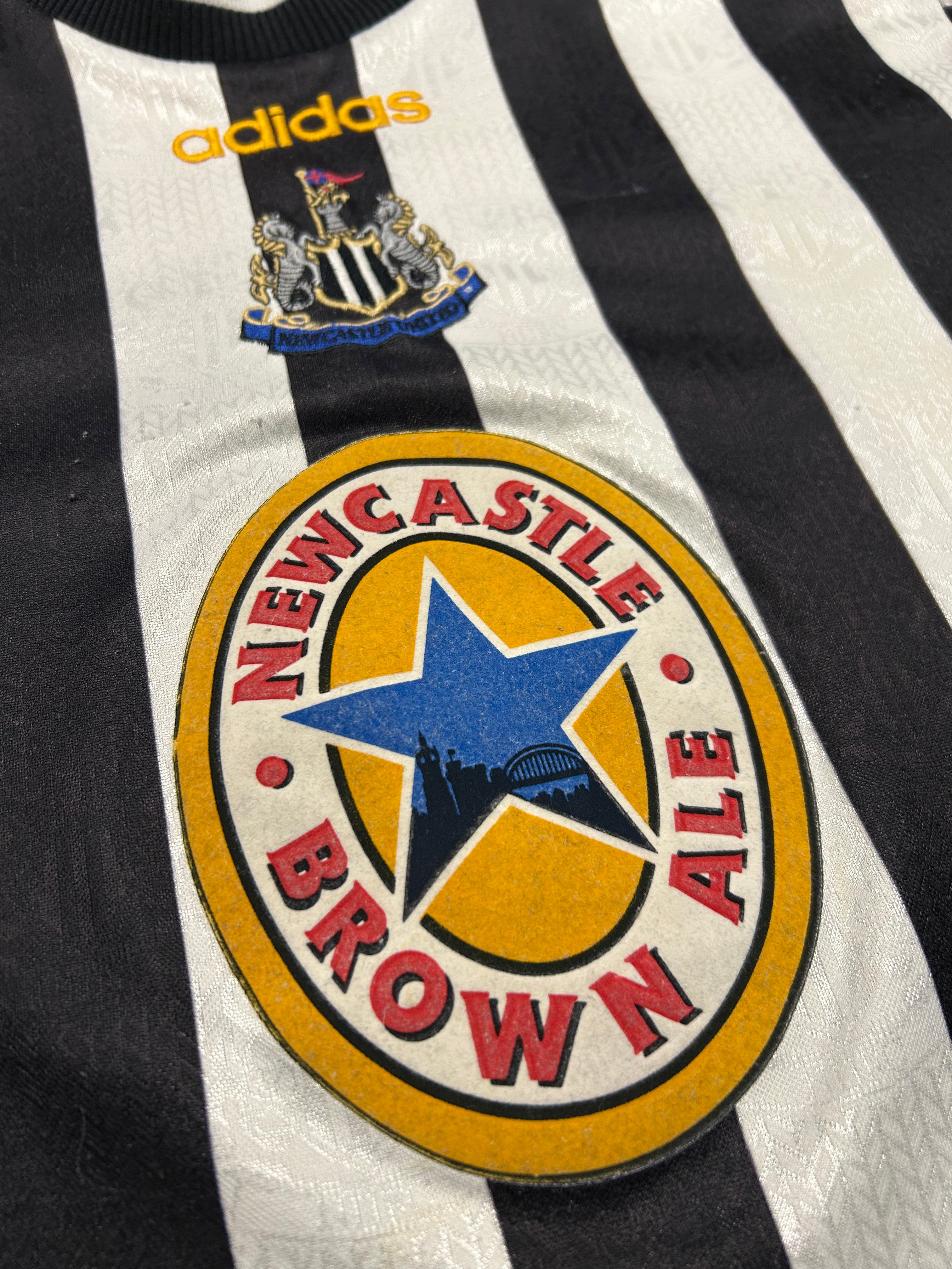 Adidas - Newcastle United 1997/99 Hjemmebanetrøje 'SHEARER'