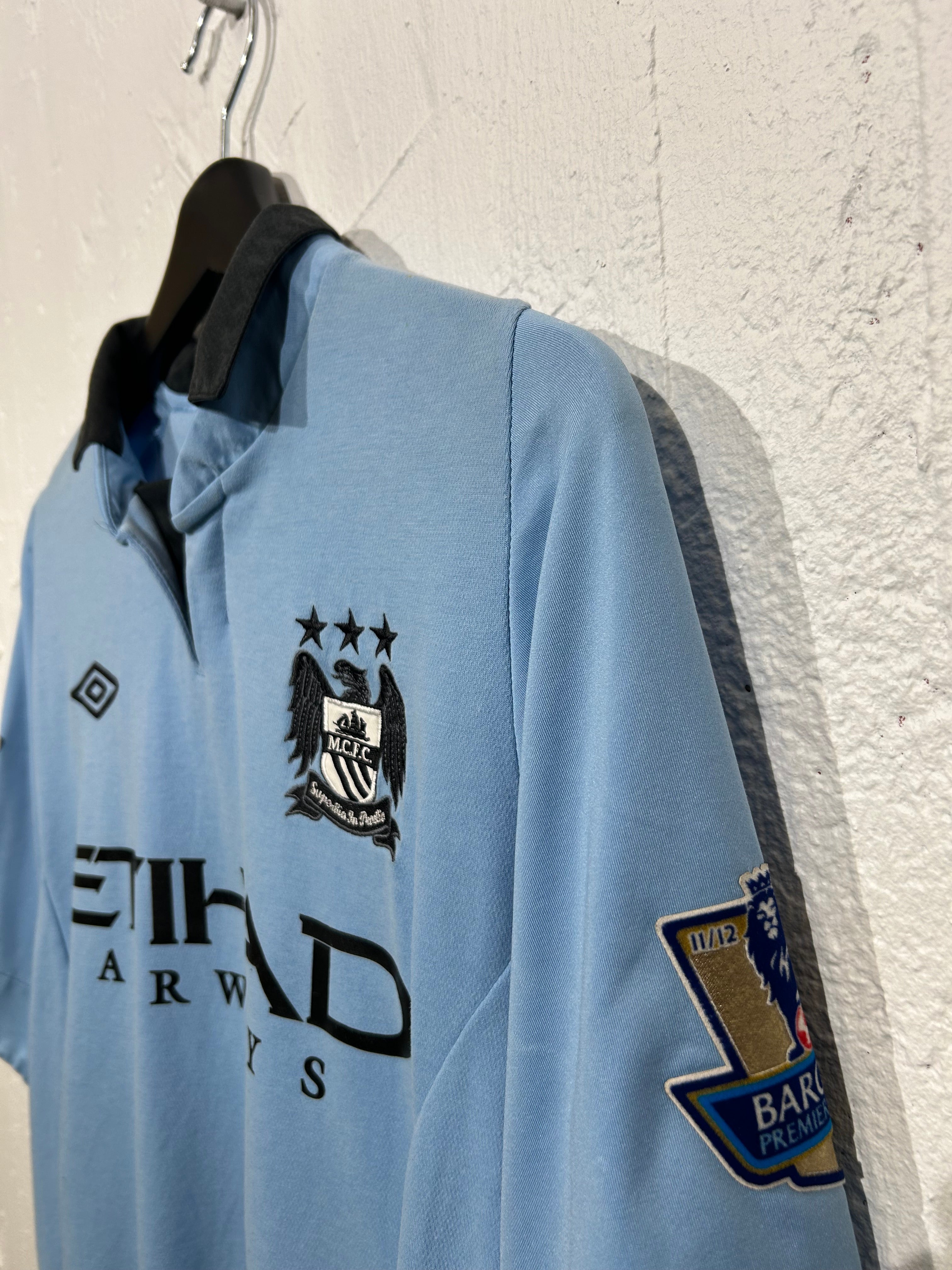 Umbro - Manchester City 2012/13 Home Football Shirt 'KOMPANY'