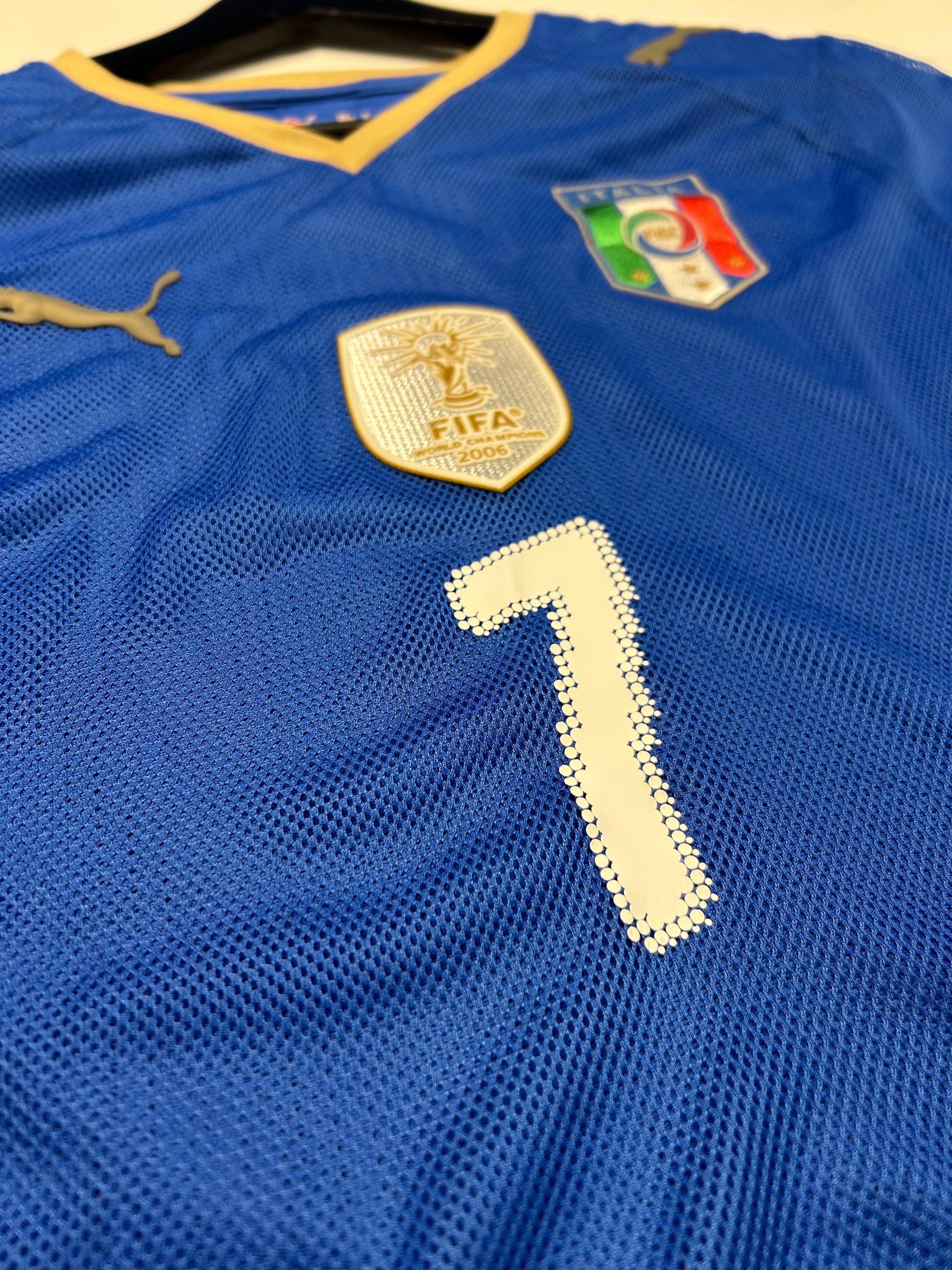 Puma - Italy 2008 Home Football Shirt 'DEL PIERO'