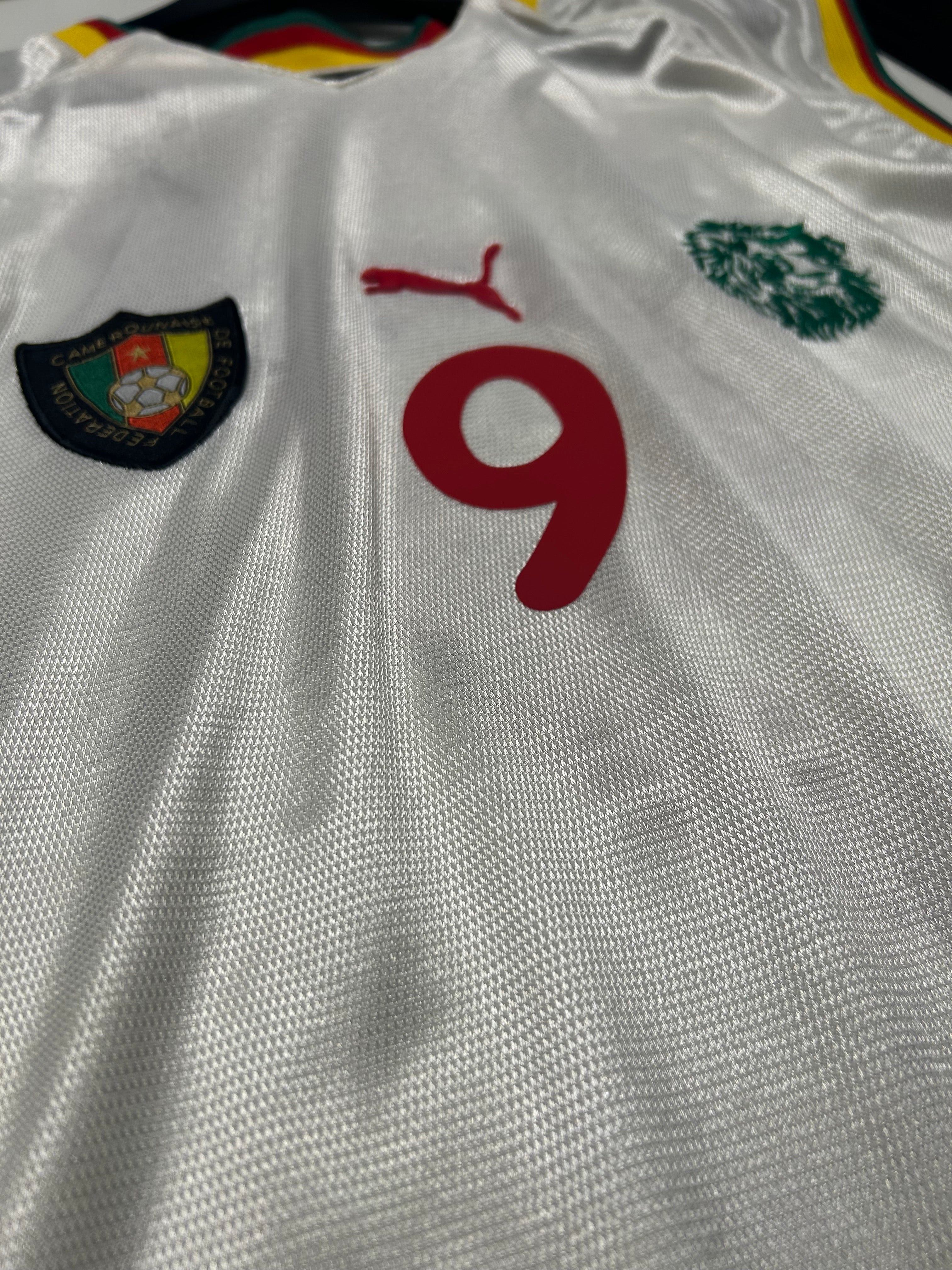 Puma - Cameroon 2002 Away Football Shirt 'ETO'O'