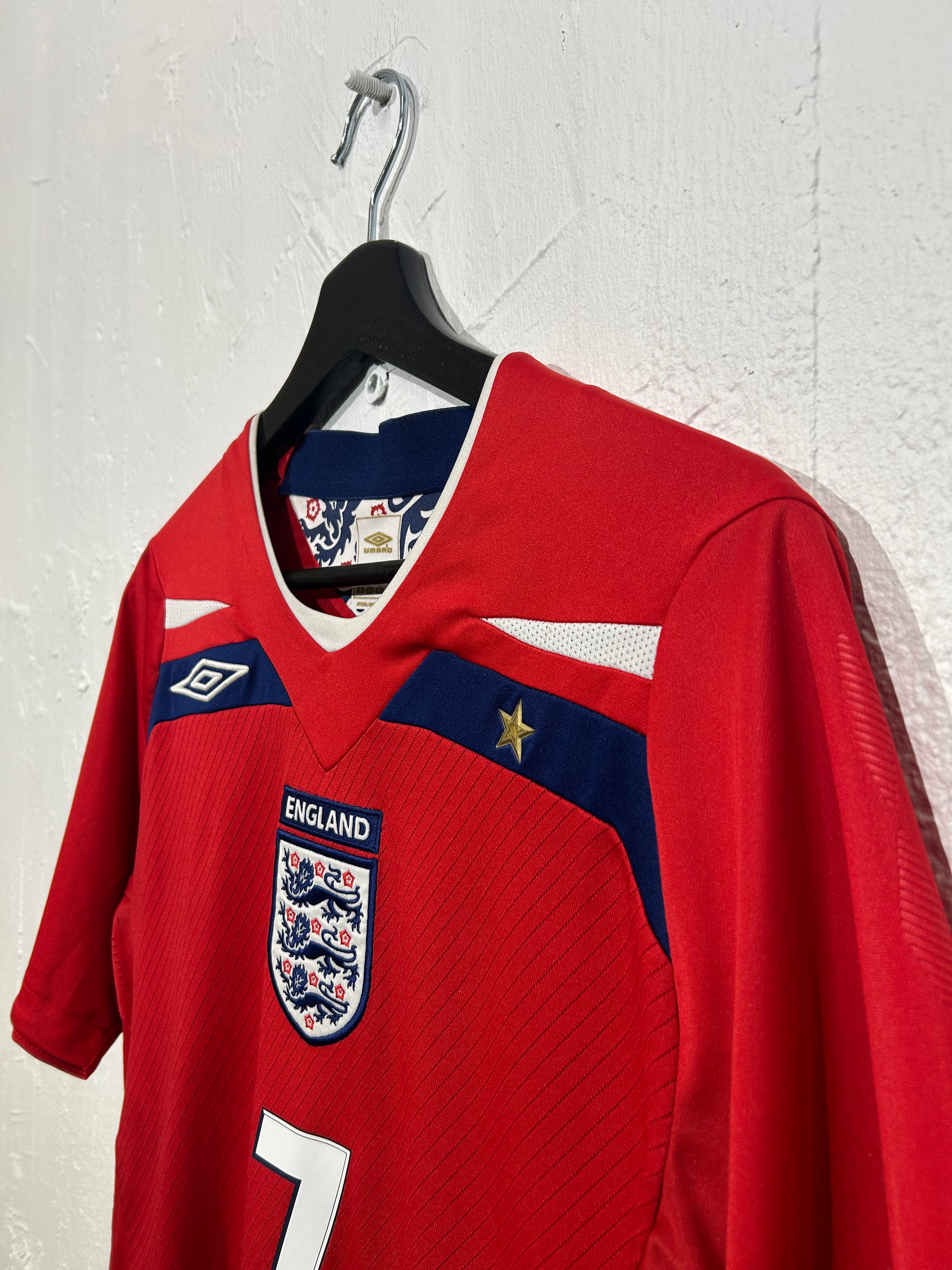 Umbro - England 2008 Away Football Shirt 'BECKHAM'
