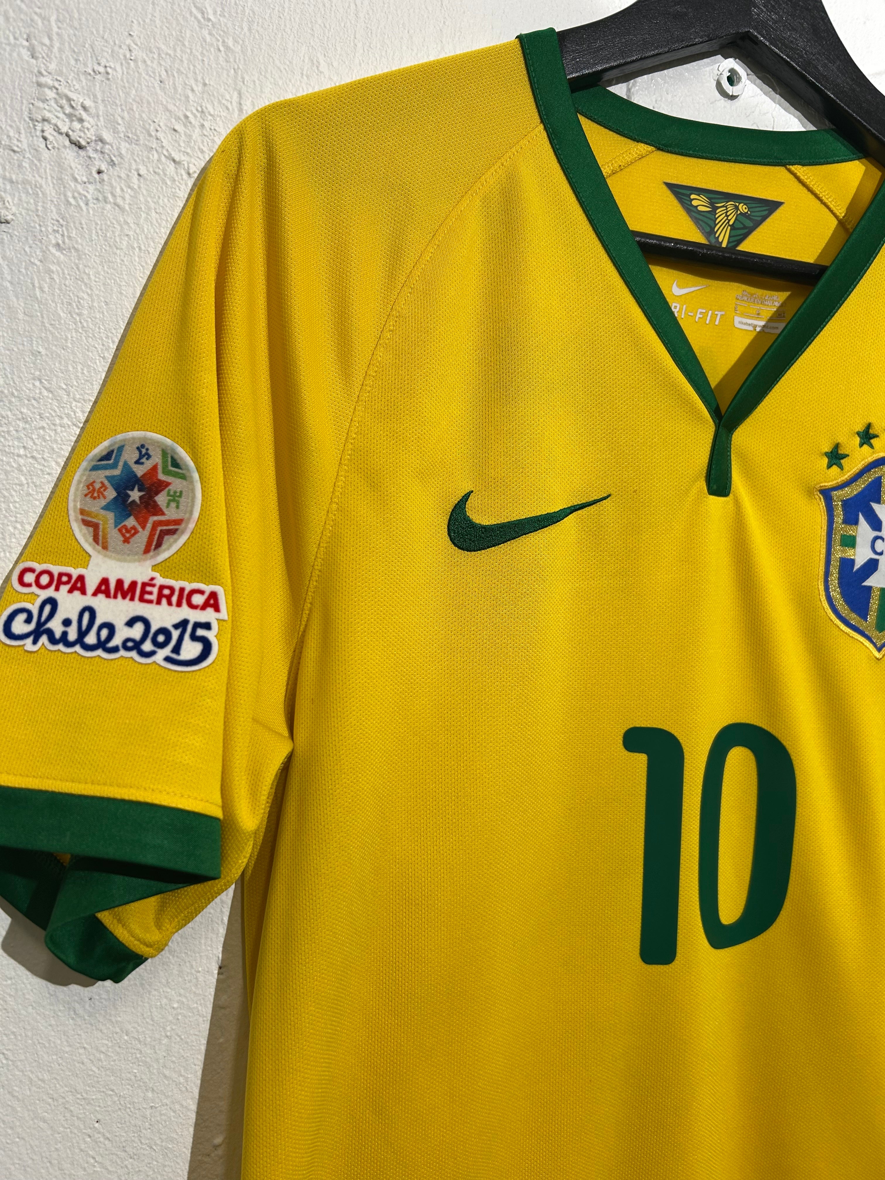 Nike - Brazil 2014 Home Football Shirt 'NEYMAR JR'