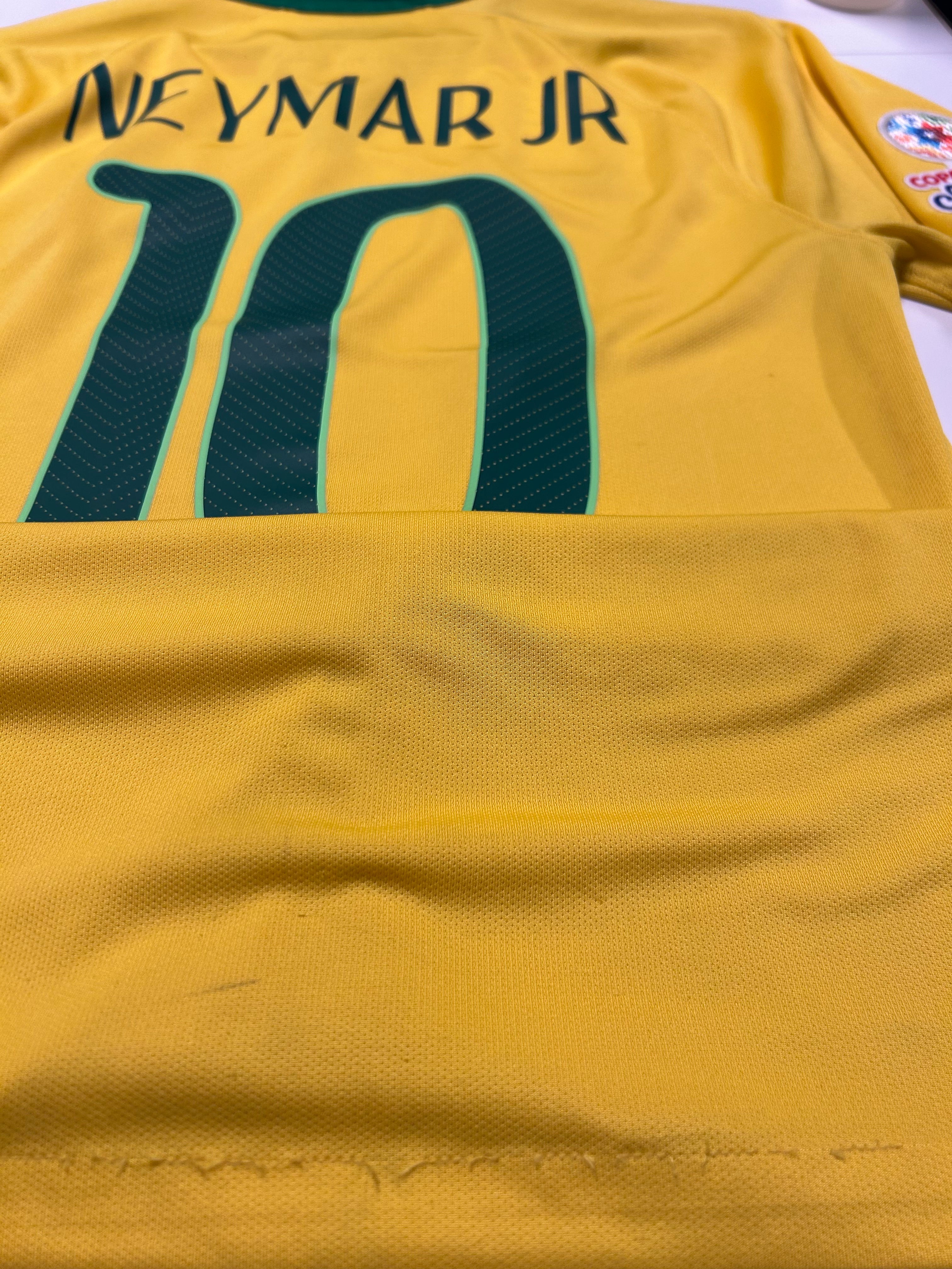 Nike - Brazil 2014 Home Football Shirt 'NEYMAR JR'
