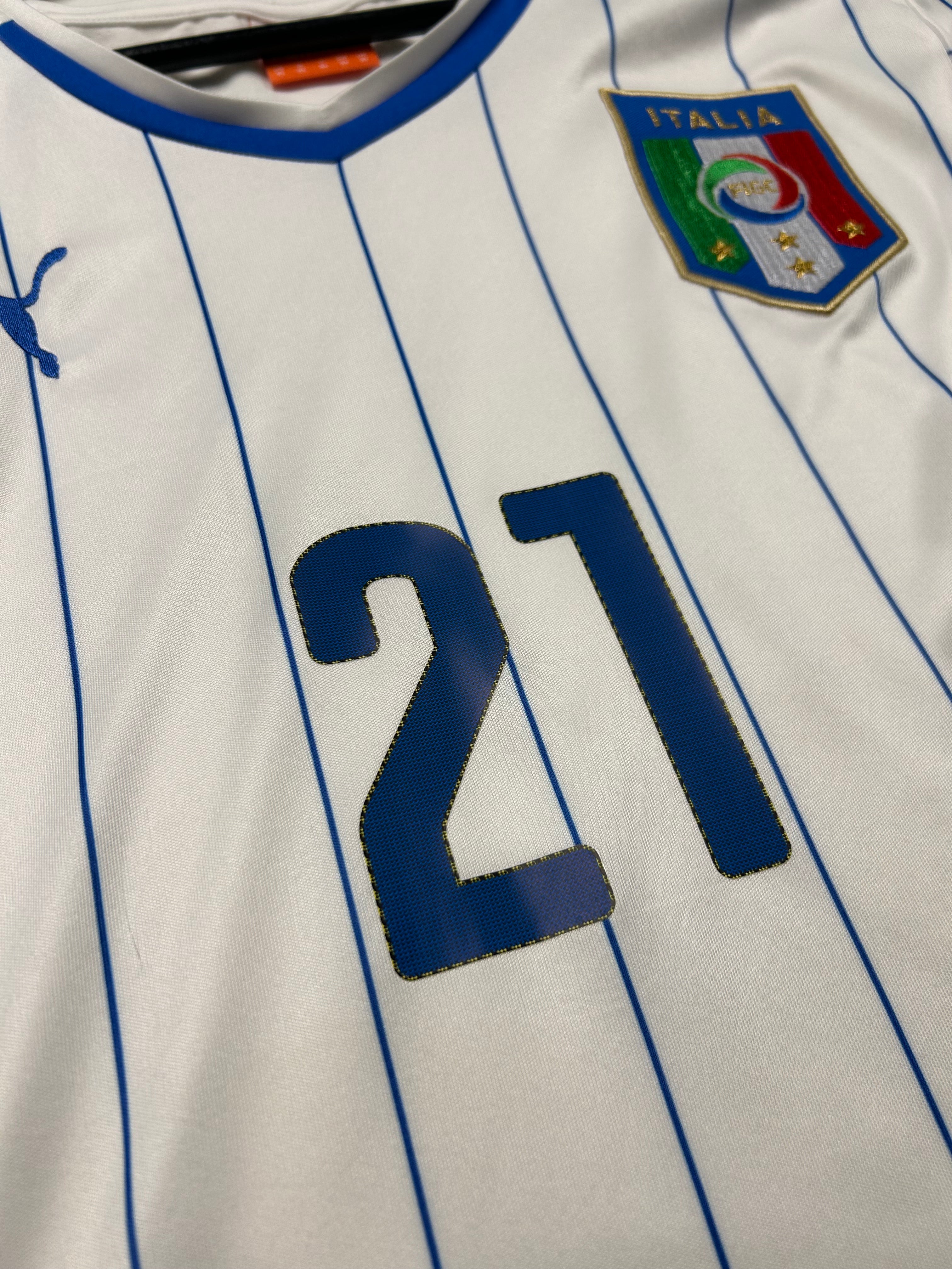 Puma - Italy 2014 Away Football Shirt 'PIRLO'