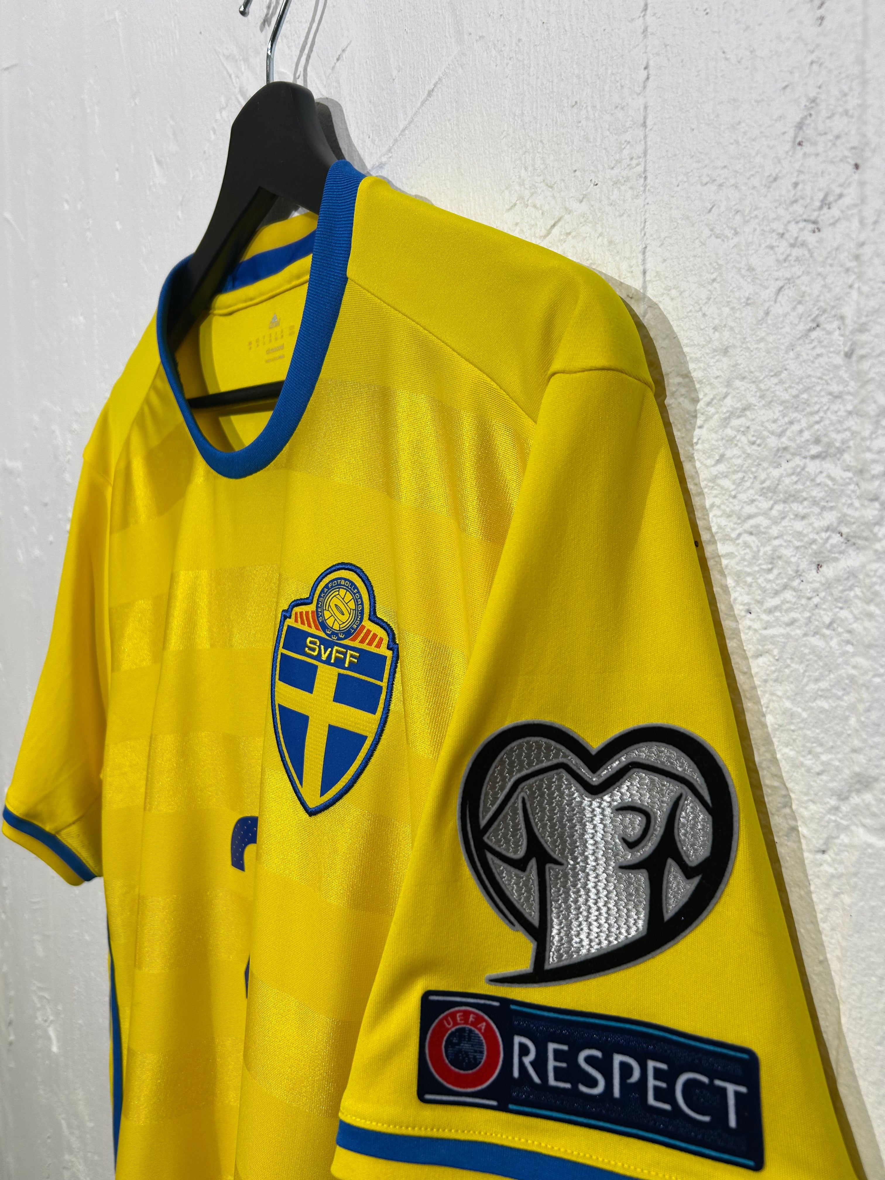 Adidas - Sweden 2016 Home Football Shirt 'DURMAZ'
