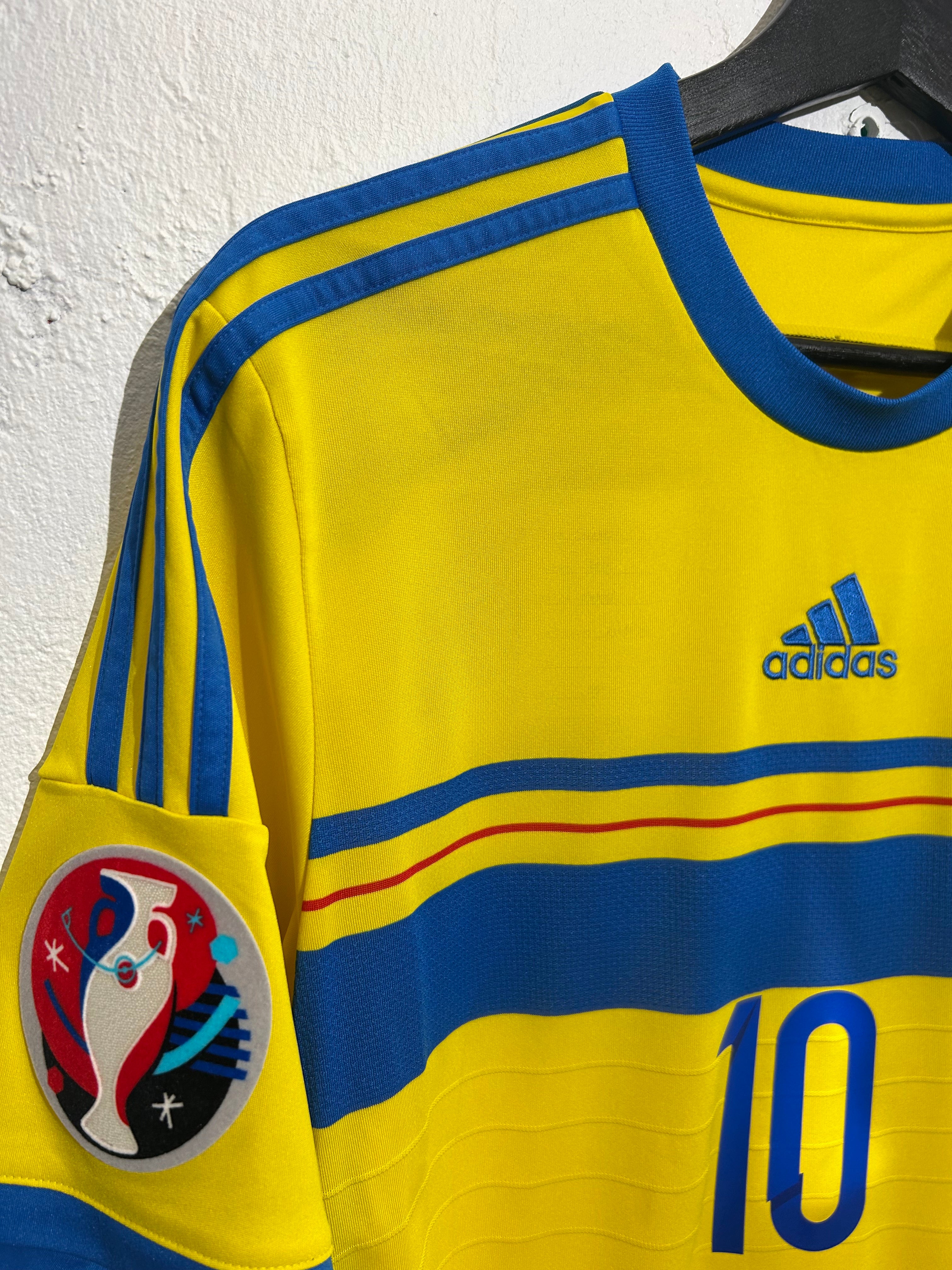 Adidas - Sweden 2014 Home Football Shirt 'IBRAHIMOVIC'