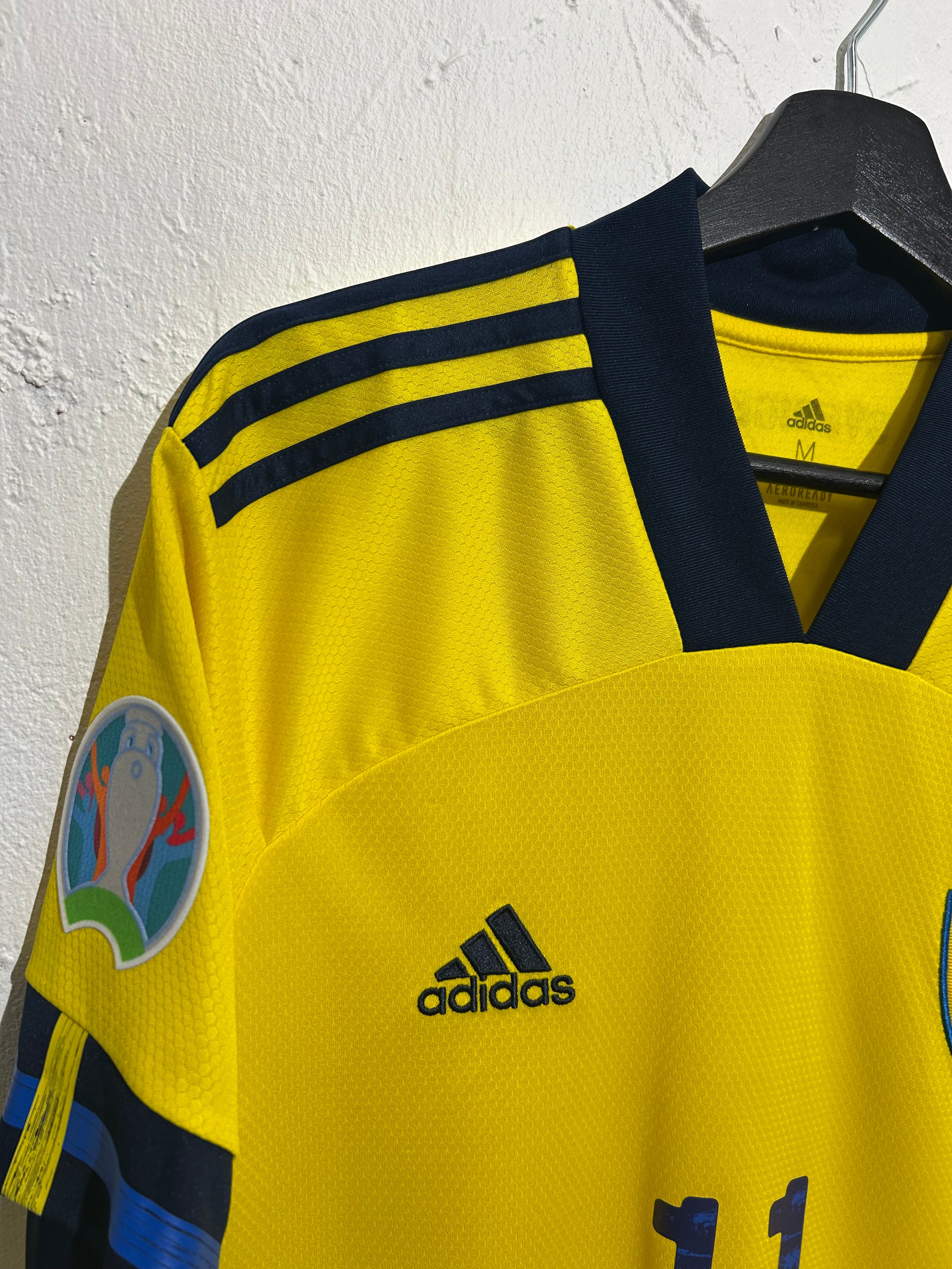 Adidas - Sweden 2020 Home Football Shirt 'ISAK'