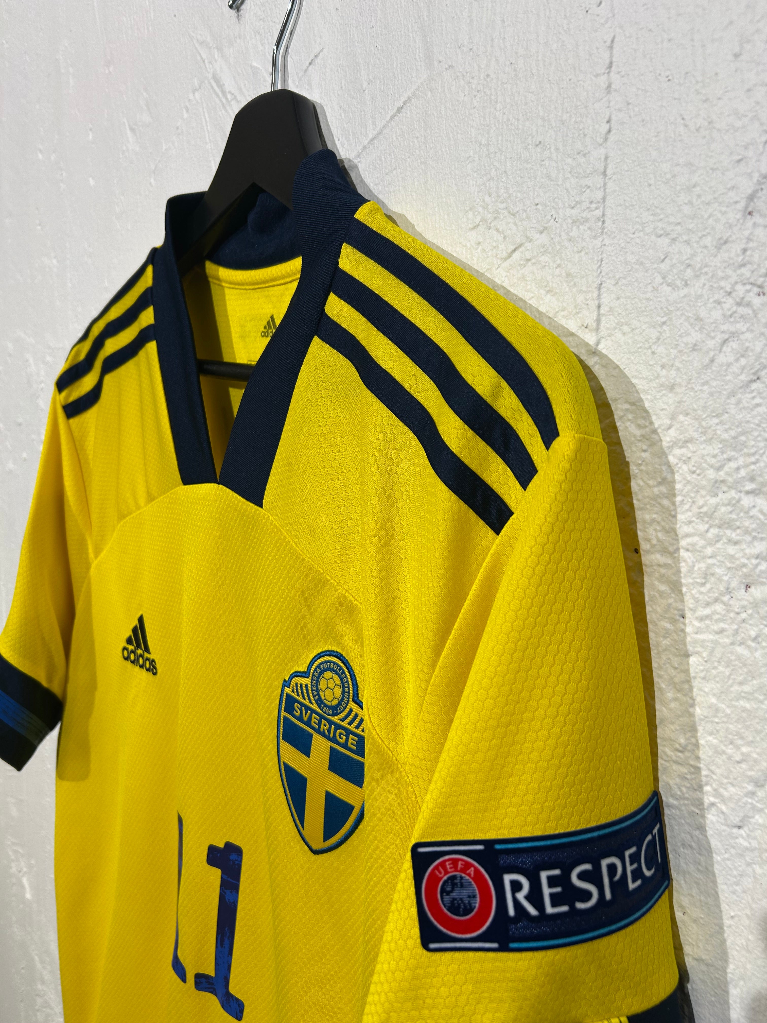 Adidas - Sweden 2020 Home Football Shirt 'ISAK'