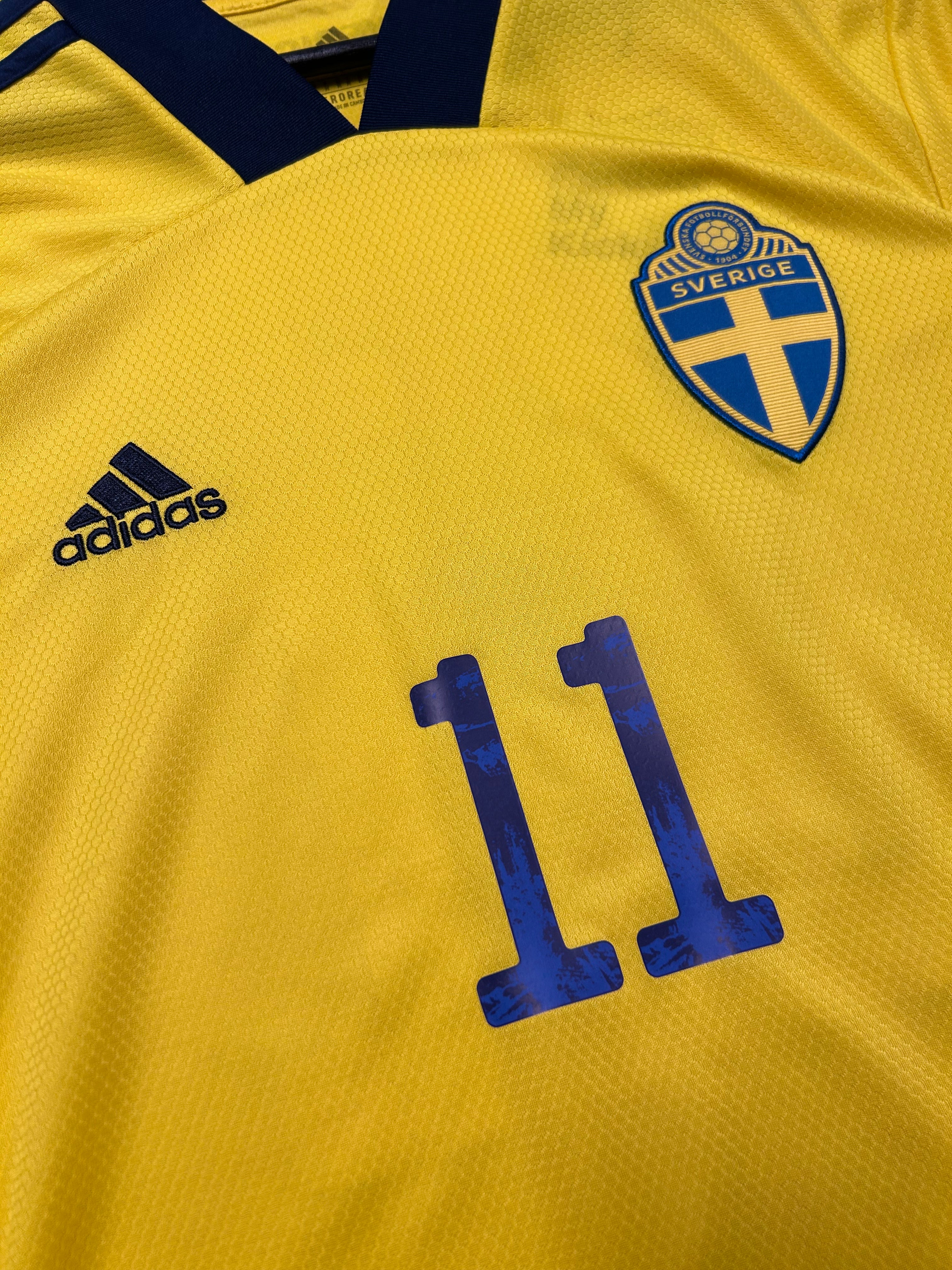 Adidas - Sweden 2020 Home Football Shirt 'ISAK'