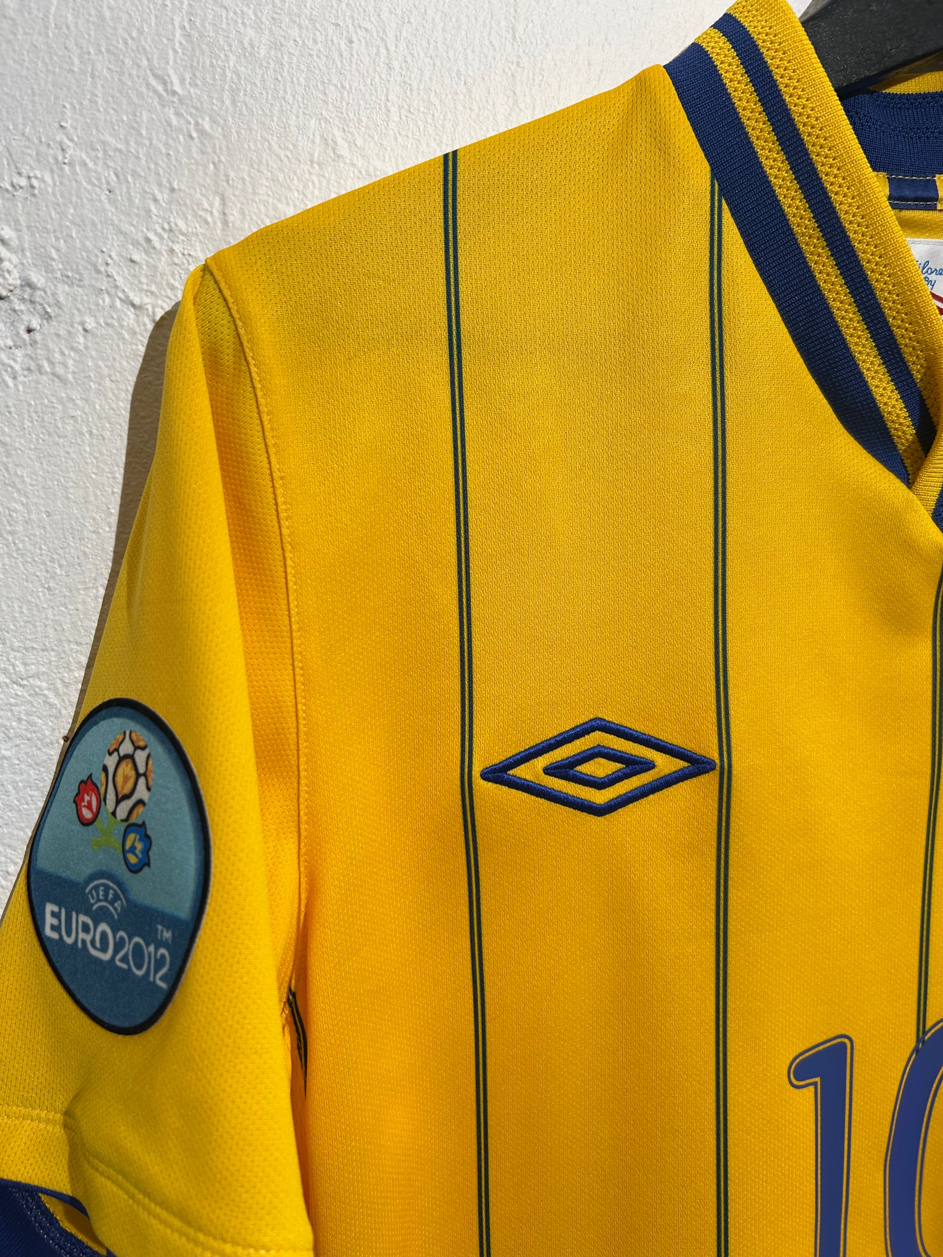 Umbro - Sweden 2012 Home Football Shirt 'IBRAHIMOVIC'