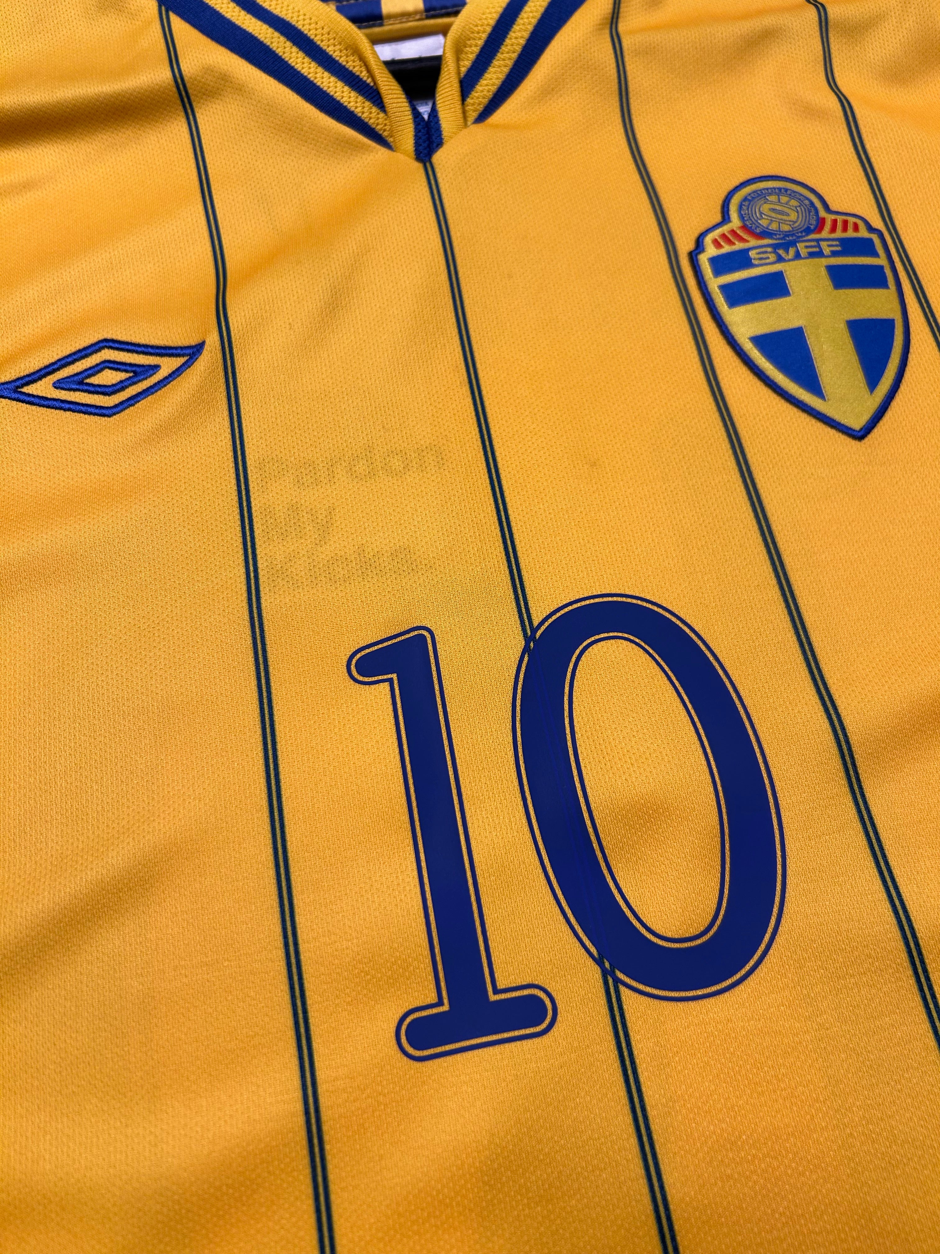 Umbro - Sweden 2012 Home Football Shirt 'IBRAHIMOVIC'