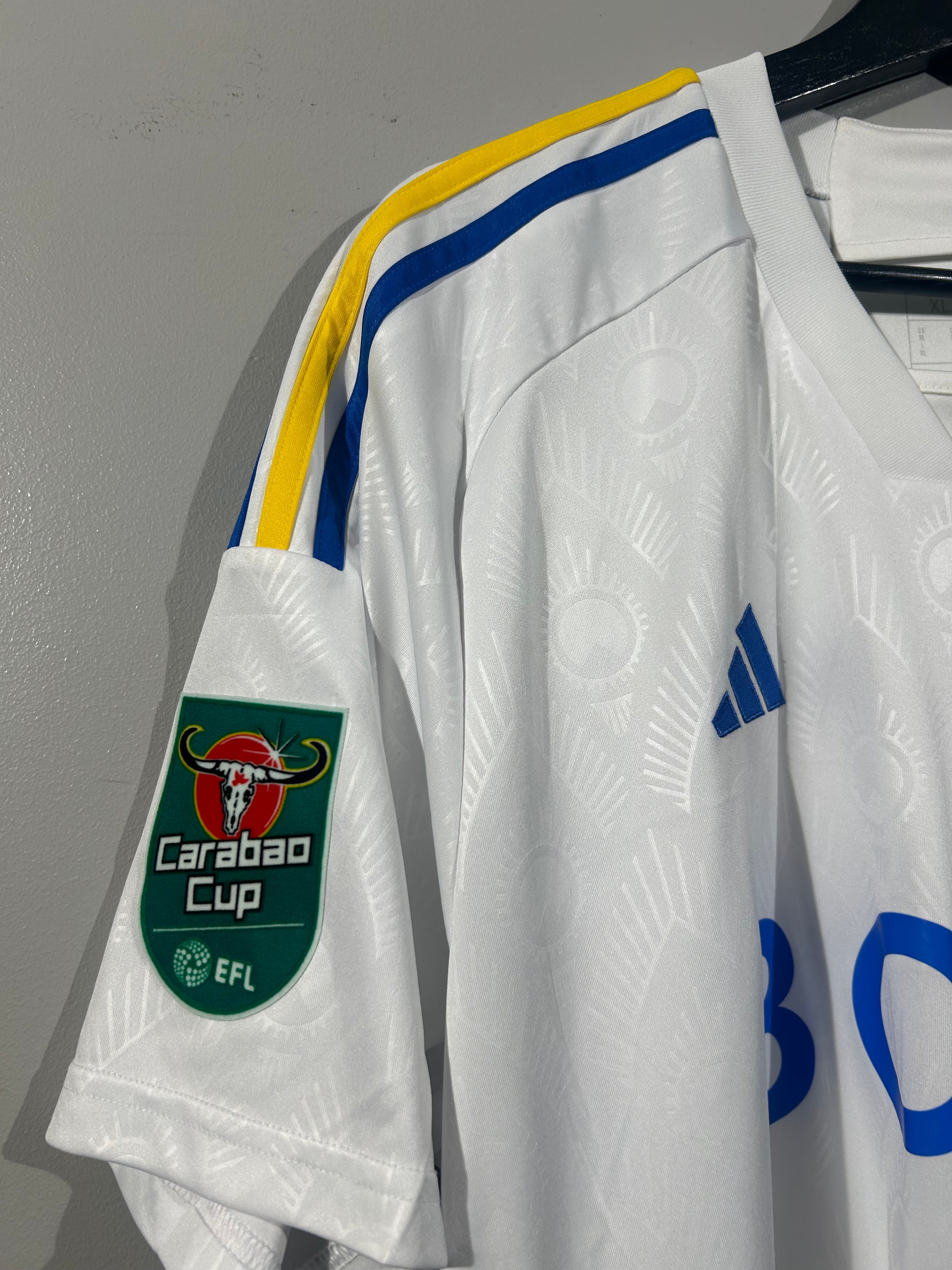Adidas - Leeds United 2023/24 Hjemmebanetrøje 'NAME'