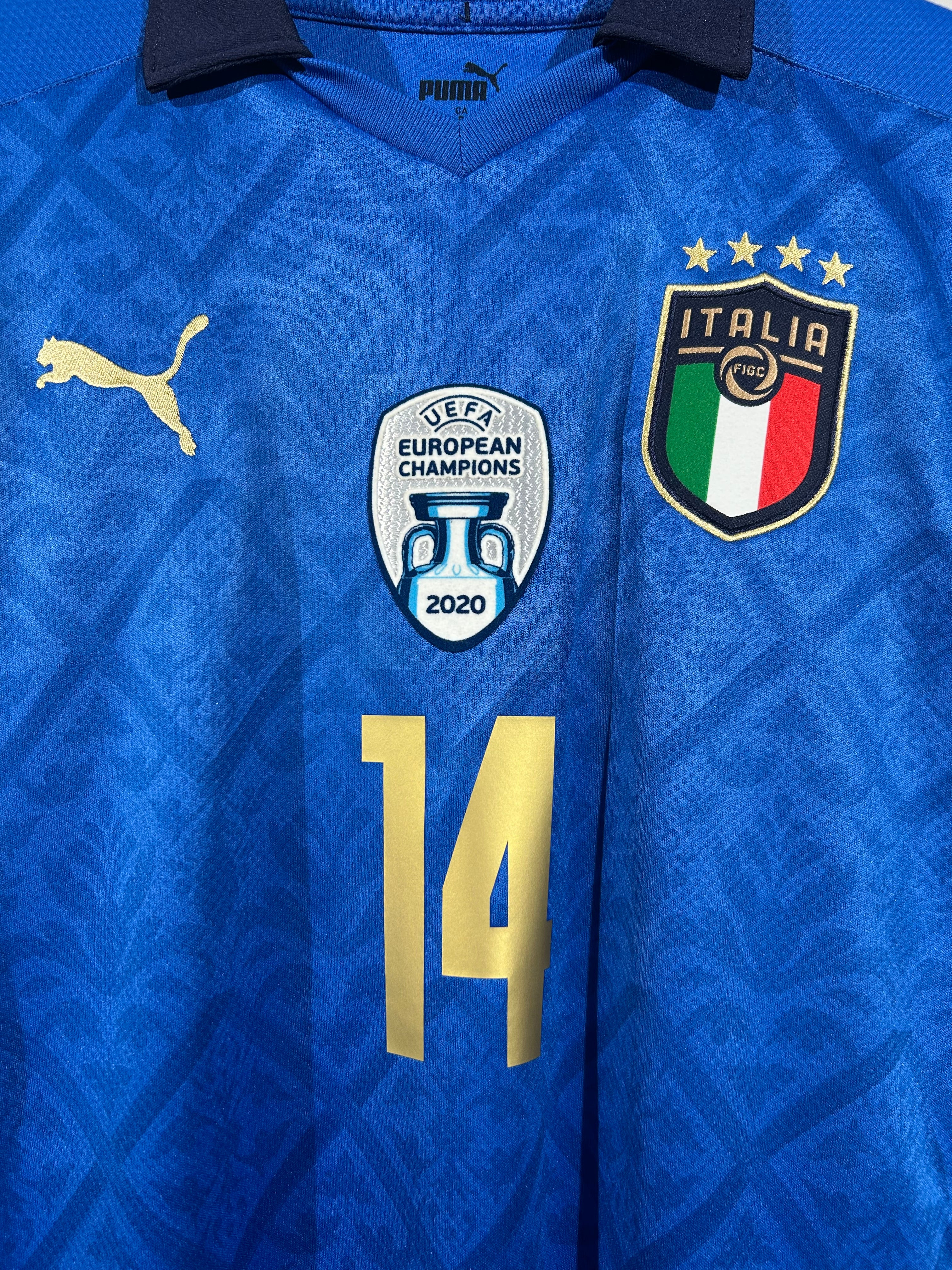 Puma - Italien 2020 Hjemmebanetrøje 'NAME'