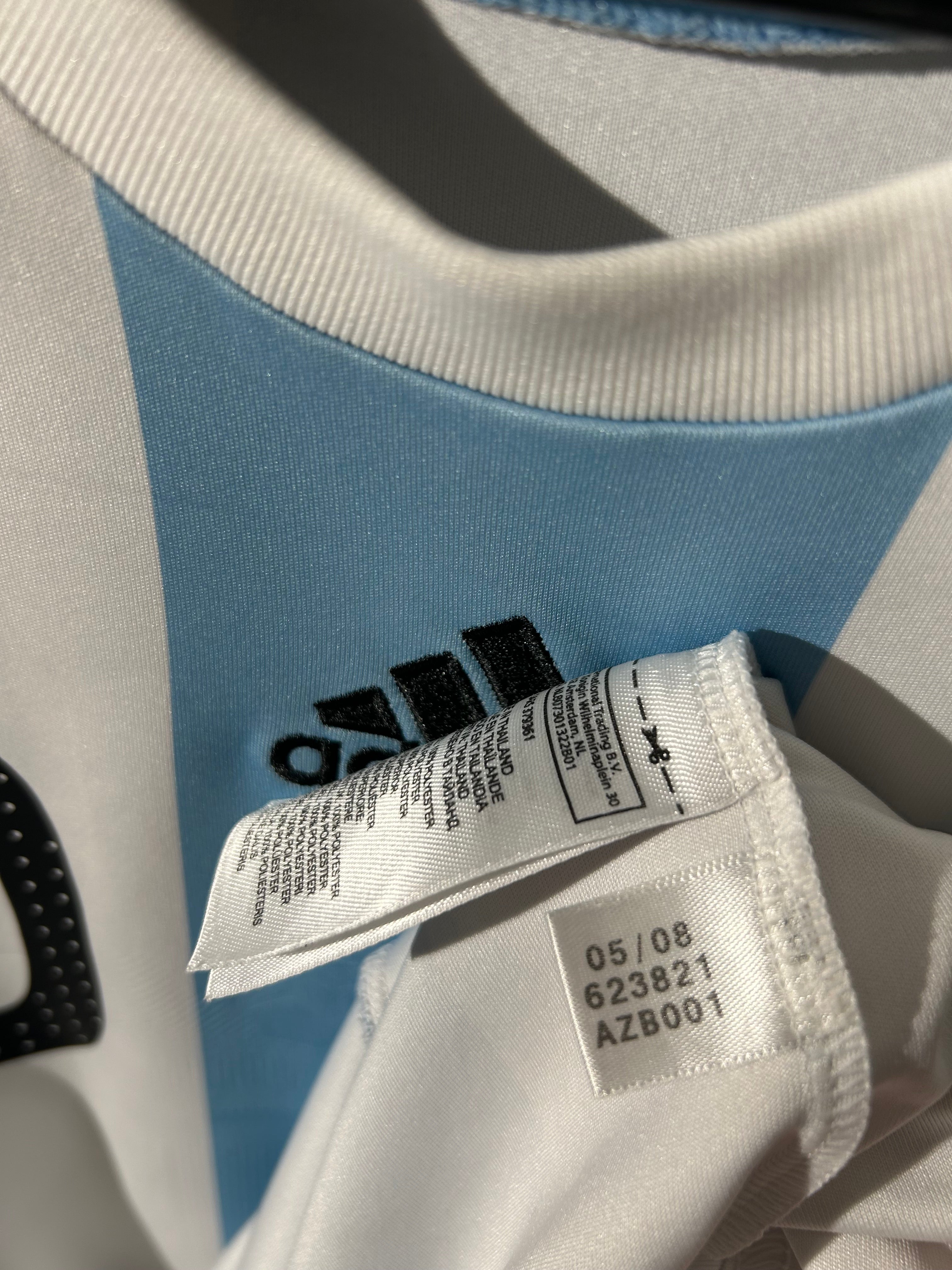 Adidas - Argentina 2008 Home Football Shirt 'MESSI'