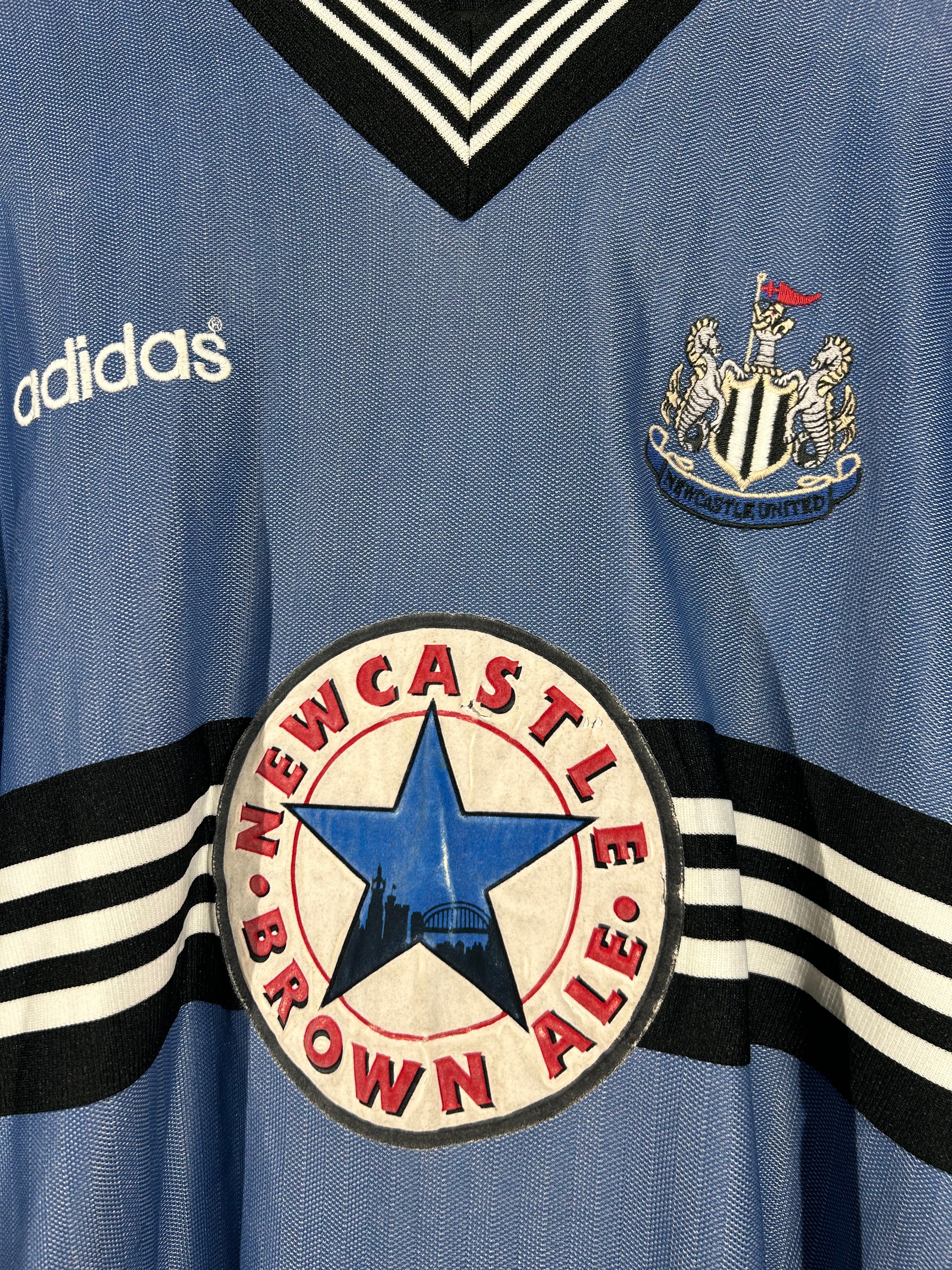 Adidas - Newcastle United 1996/97 Away Football Shirt 'SHEARER'