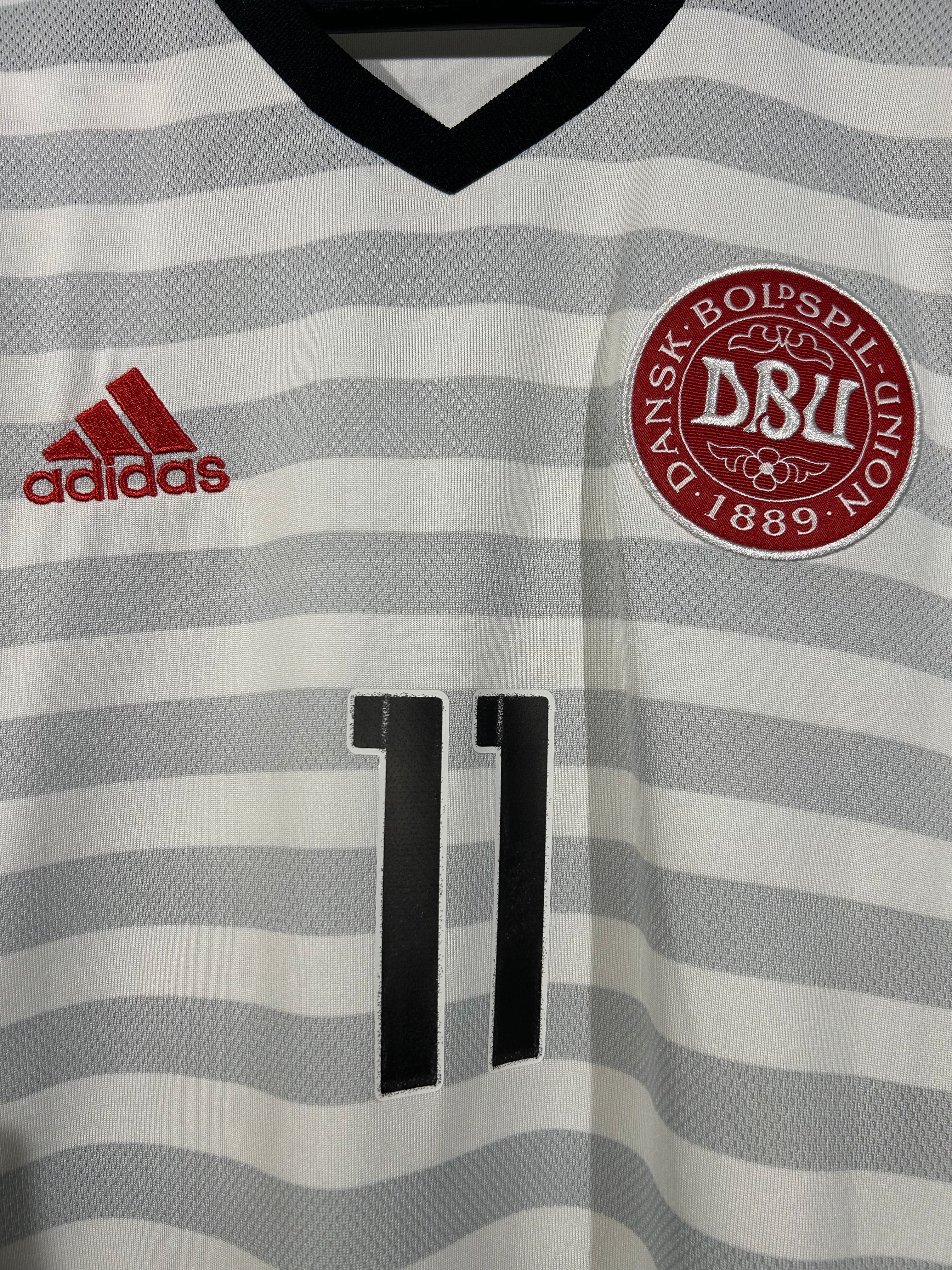 Adidas - Danmark 2016 Udebanetrøje 'NAME'