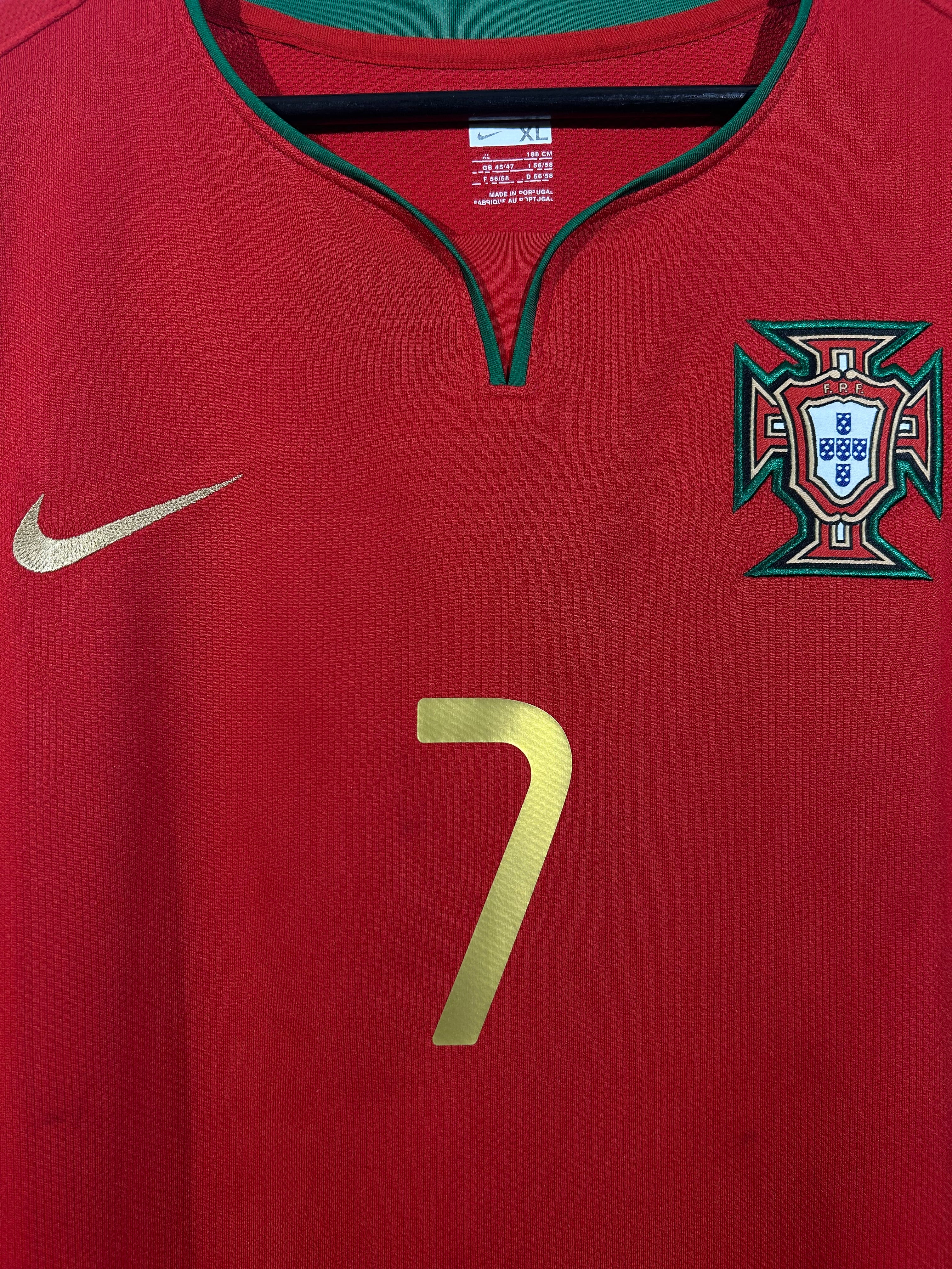 Nike - Portugal 2008 Home Football Shirt 'RONALDO'