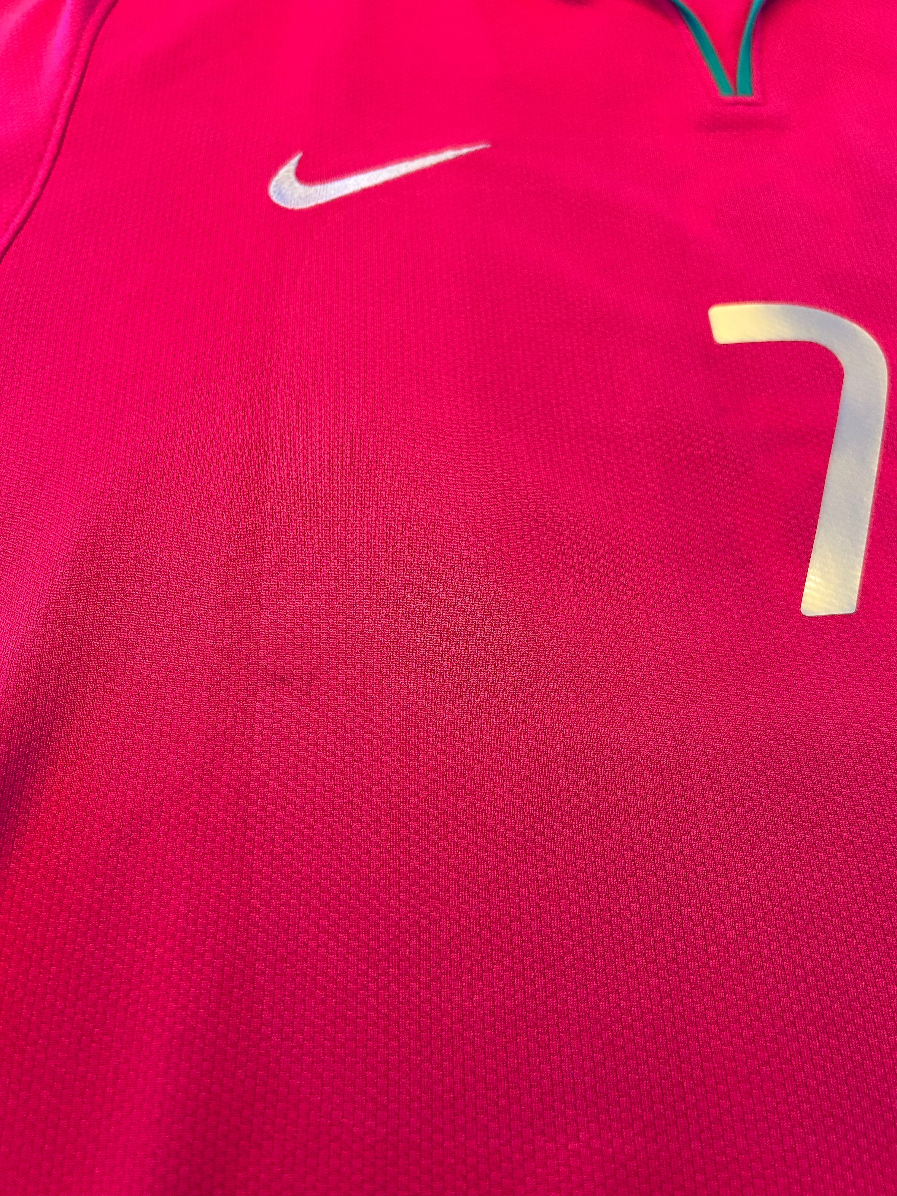 Nike - Portugal 2008 Home Football Shirt 'RONALDO'
