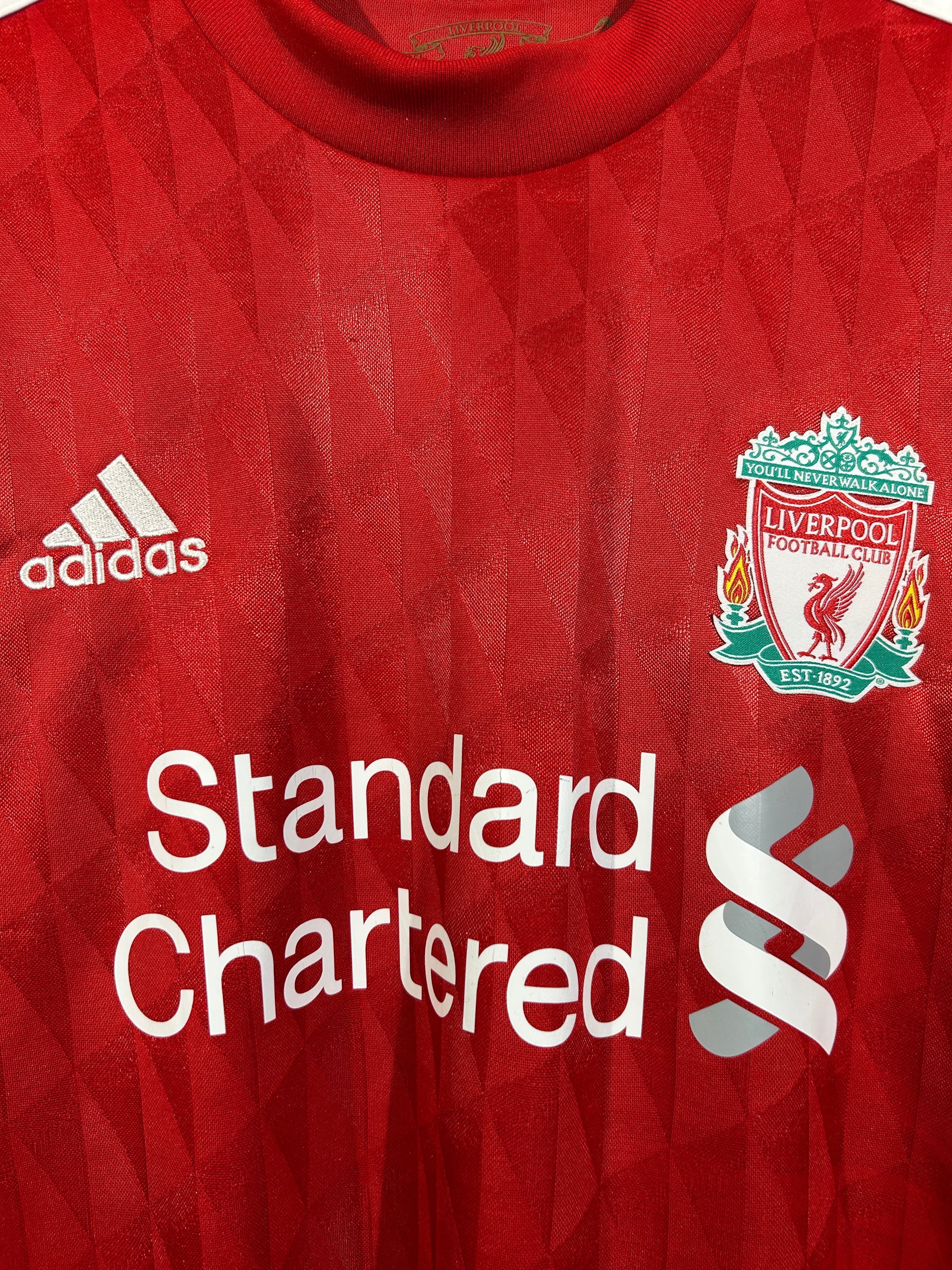 Adidas - Liverpool FC 2010/12 Home Football Shirt 'SUAREZ'
