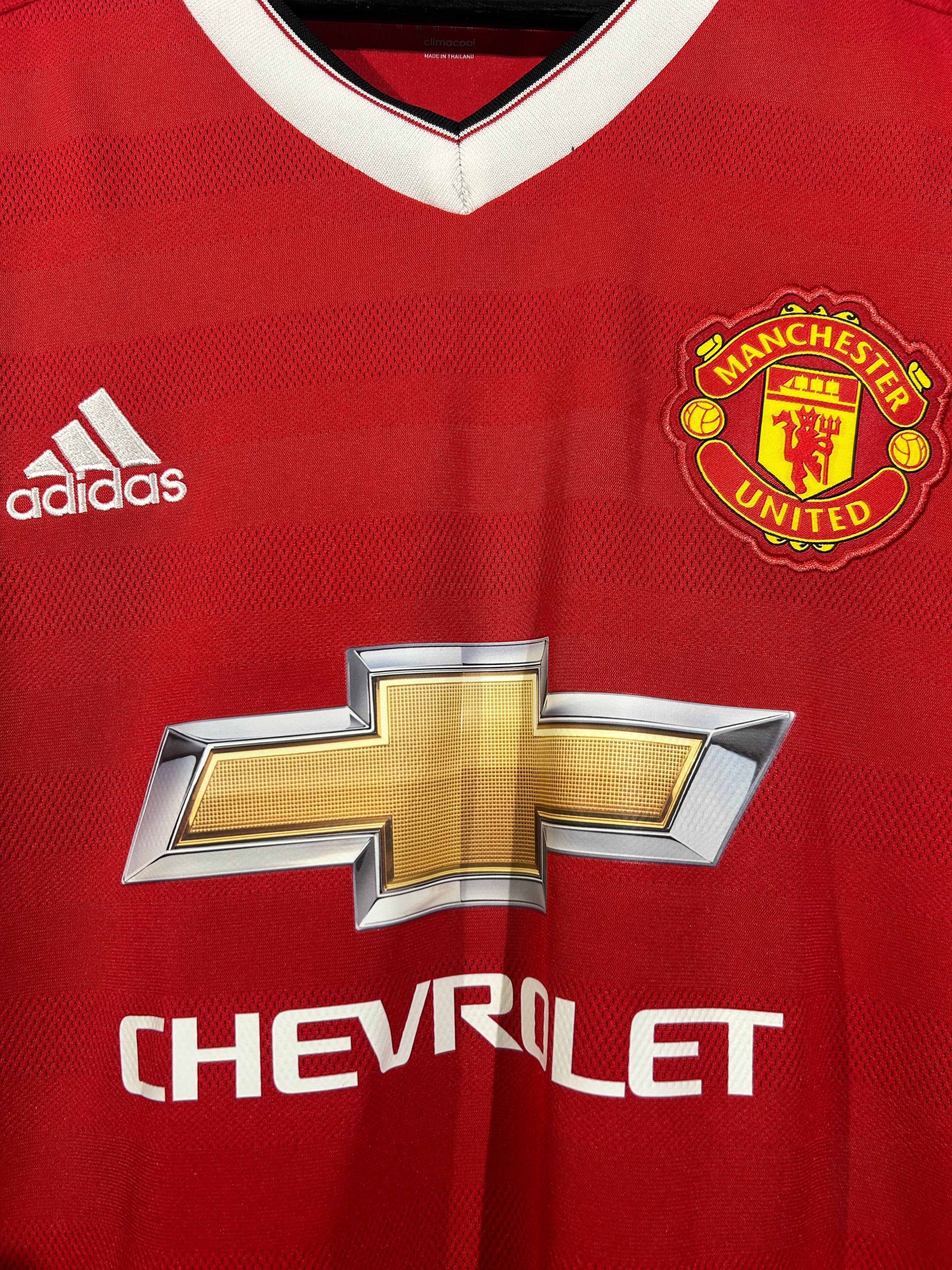 Adidas - Manchester United 2015/16 Home Football Shirt 'MATA'