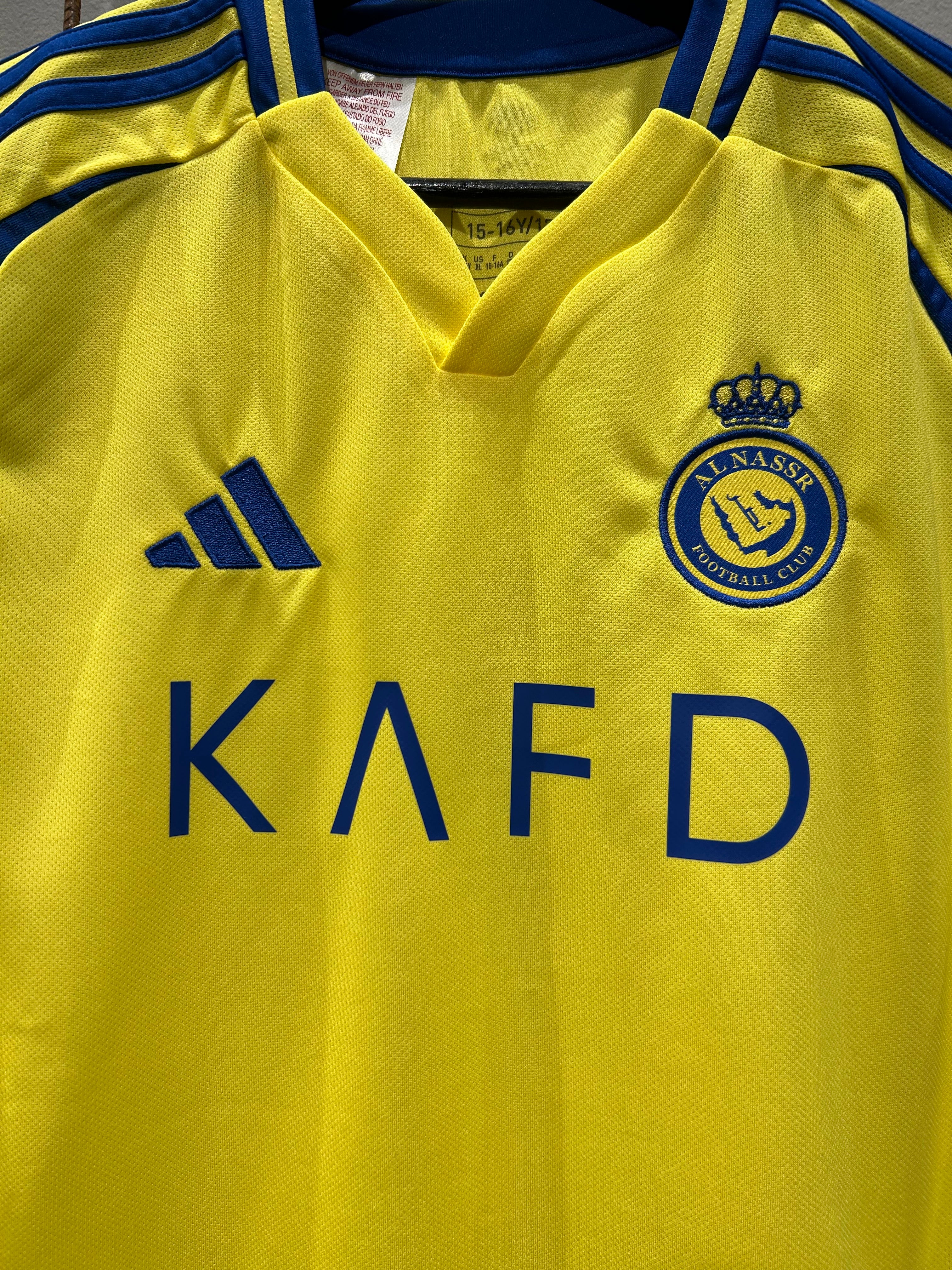 Adidas - Al Nassr 2024/25 Home Football Shirt 'RONALDO'