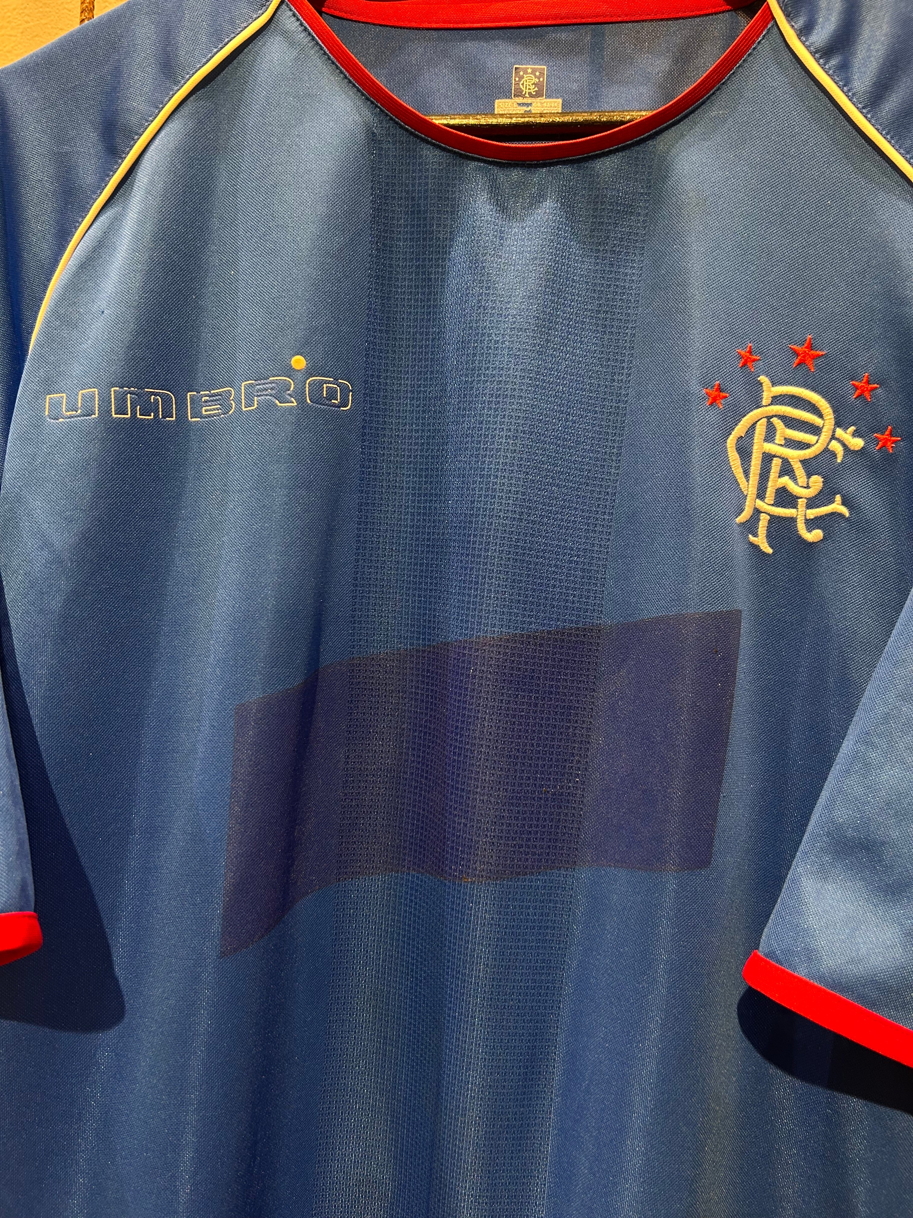 Umbro - Rangers FC 2005/06 Home Football Shirt 'PRSO'