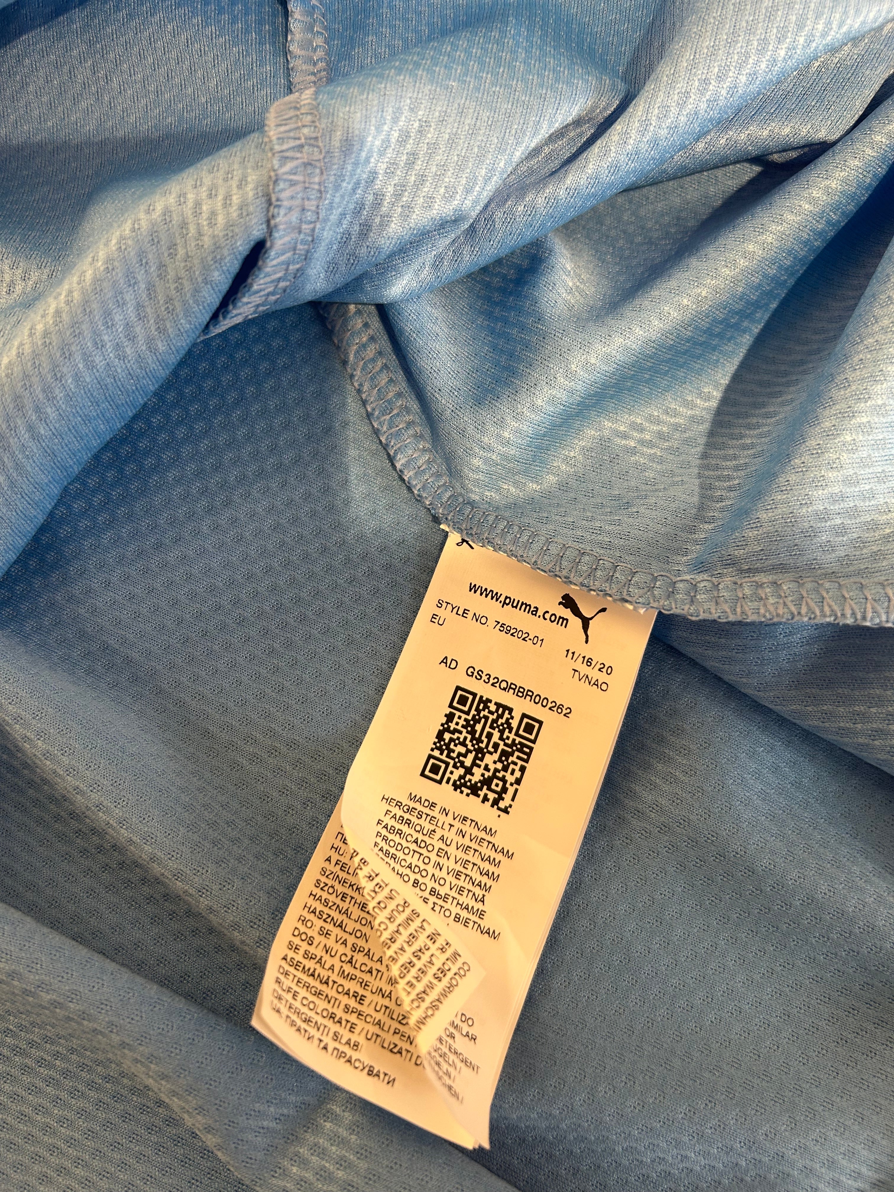Puma - Manchester City 2021/22 Home Football Shirt 'DE BRUYNE'
