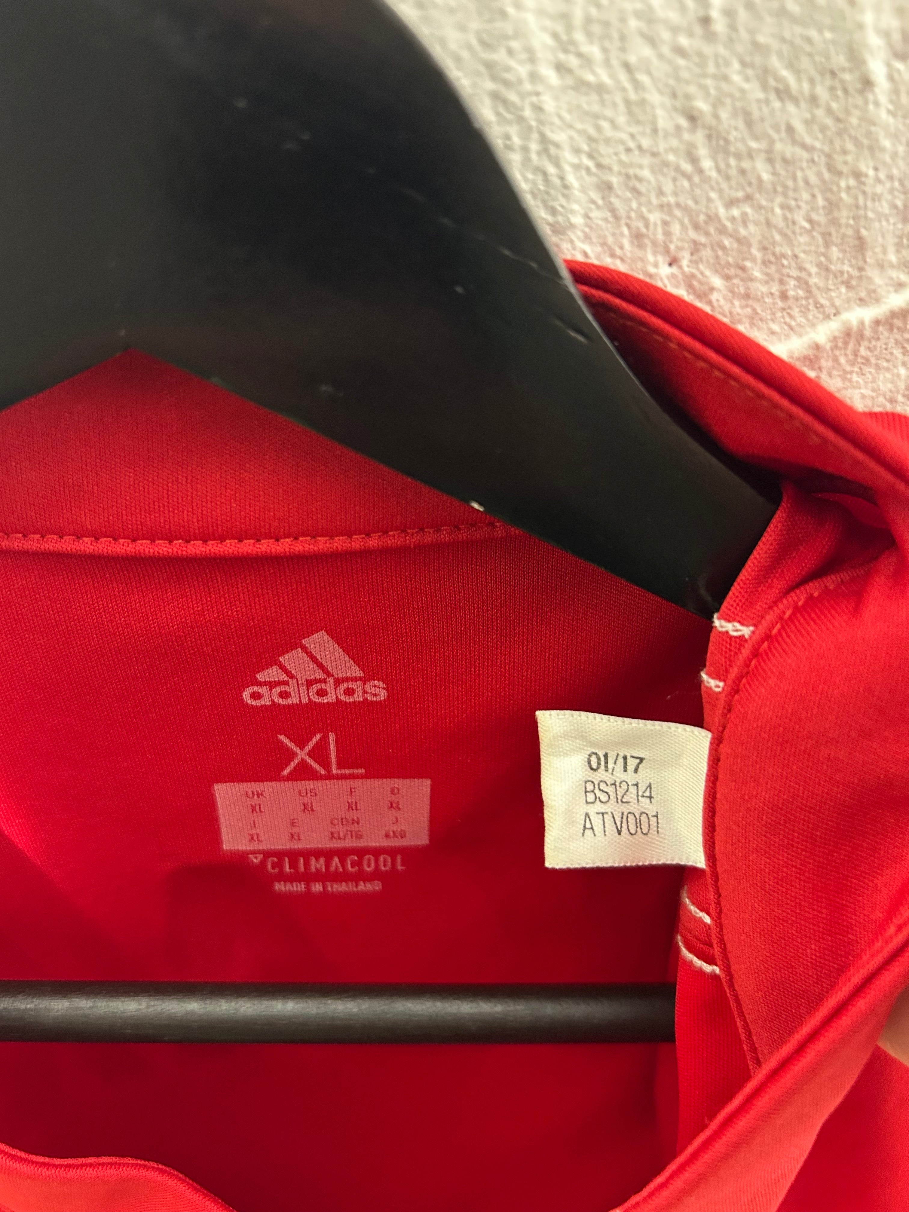 Adidas - Manchester United 2017/18 Home Football Shirt 'LUKAKU'