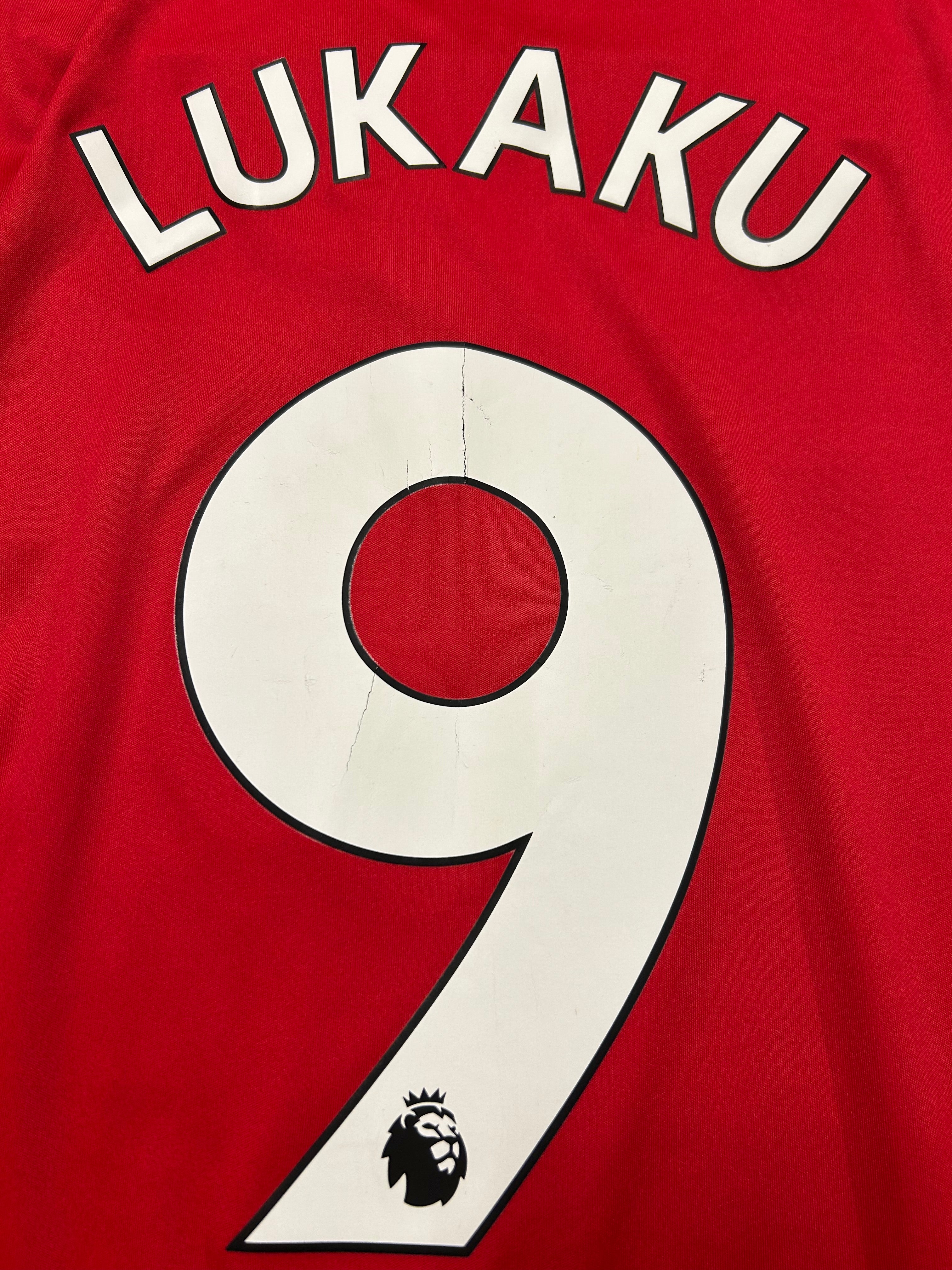Adidas - Manchester United 2017/18 Home Football Shirt 'LUKAKU'