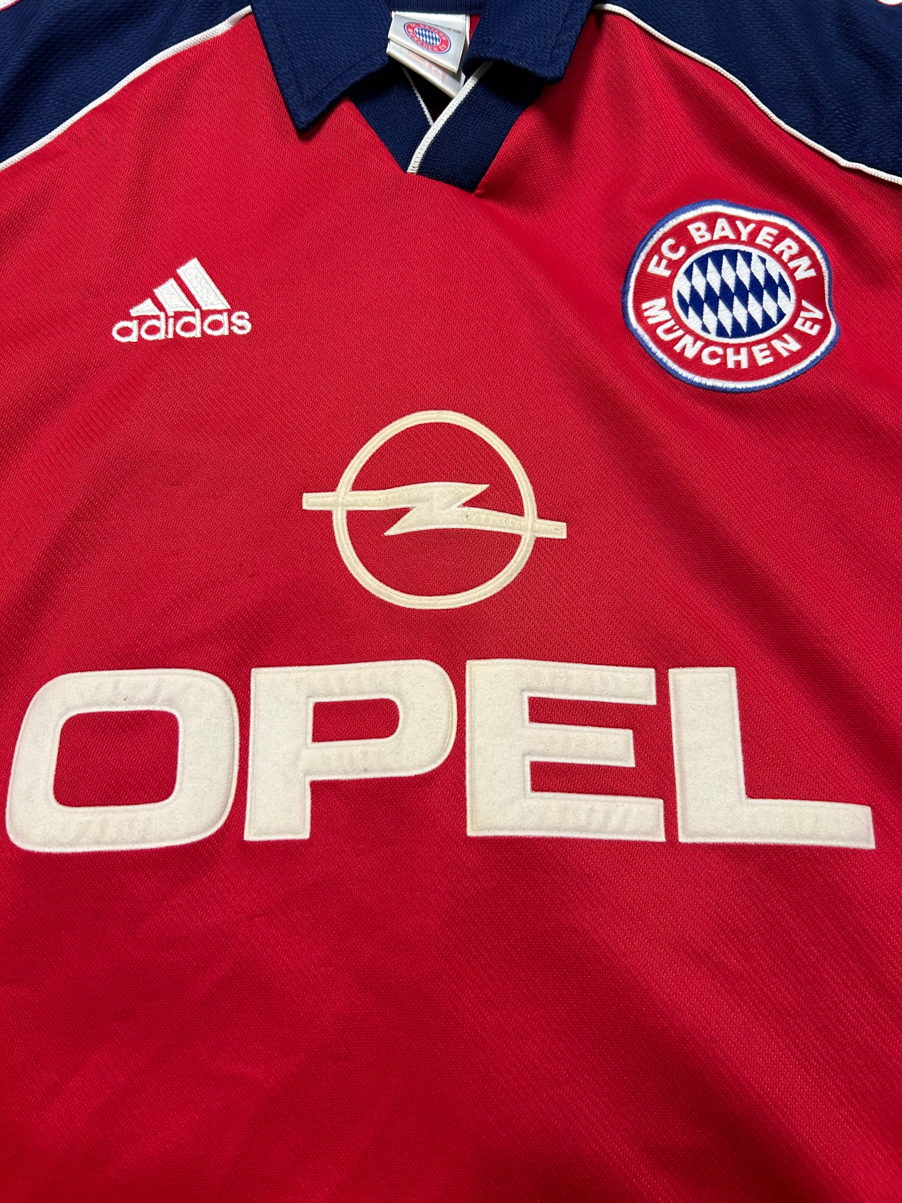 Adidas - Bayern Munchen 1999/01 Home Football Shirt 'SANTA CRUZ'