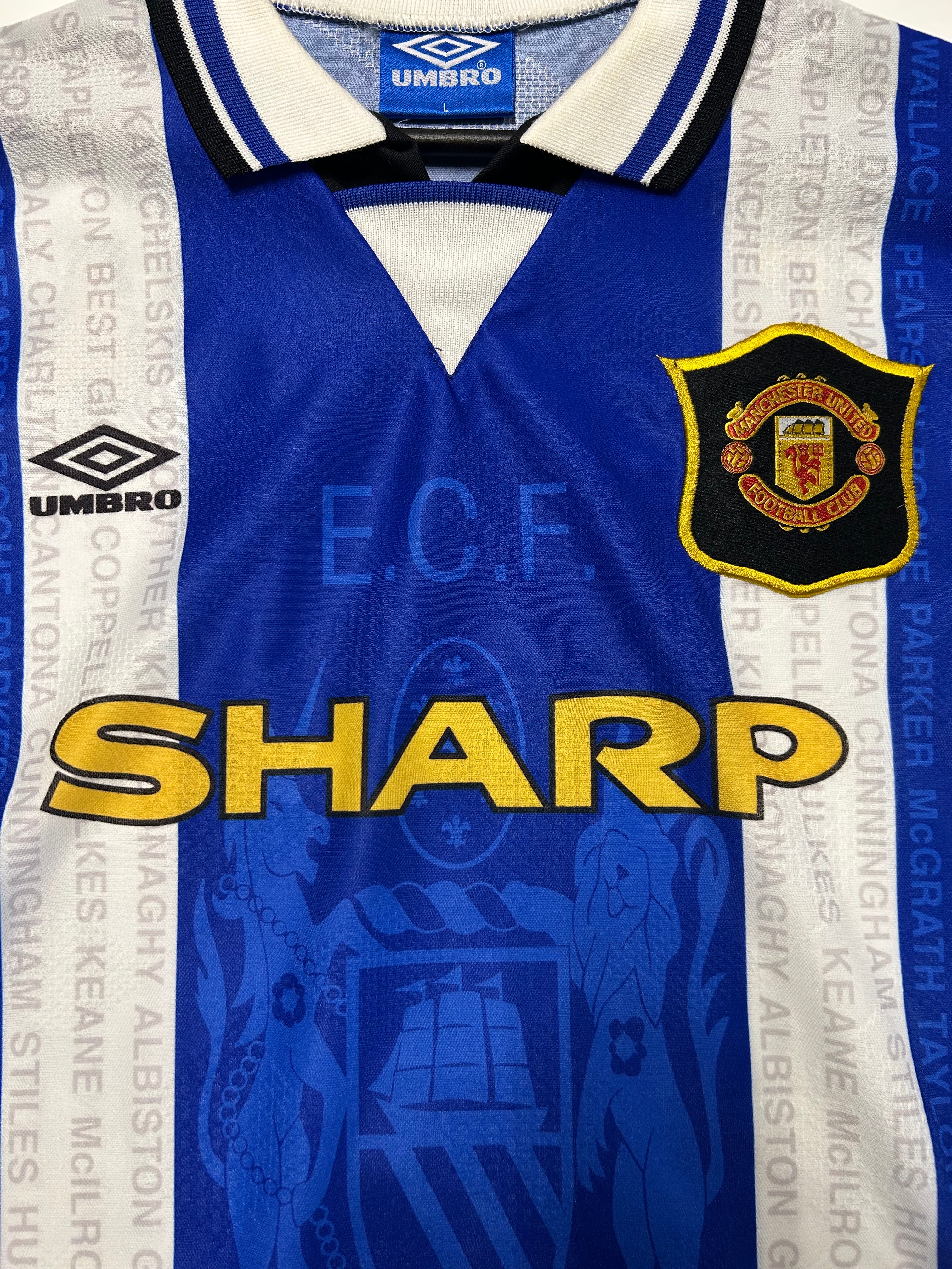 Umbro - Manchester United 1994/96 Third Football Shirt 'CANTONA'