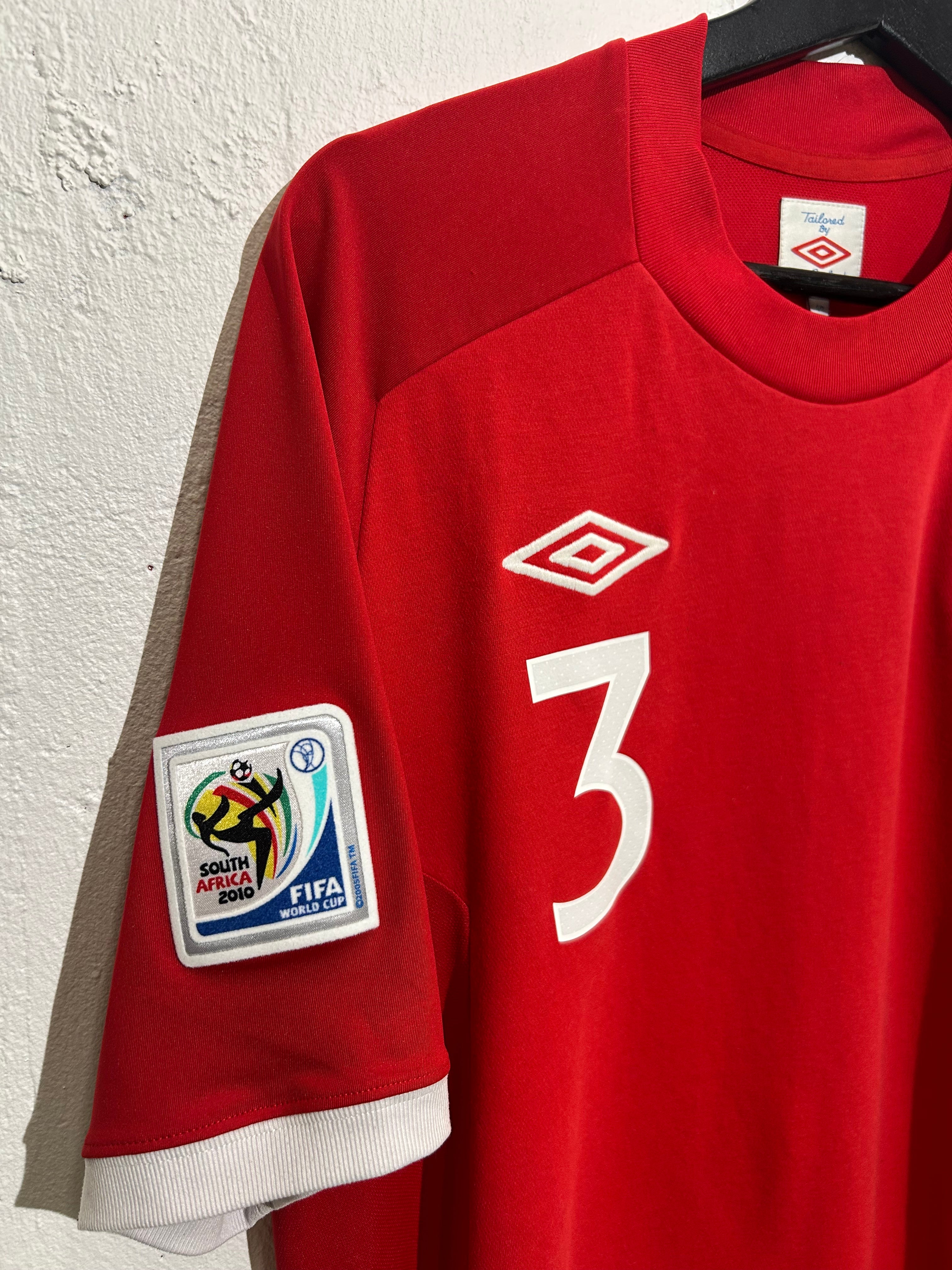 Umbro - England 2010 Away Football Shirt 'A.COLE'