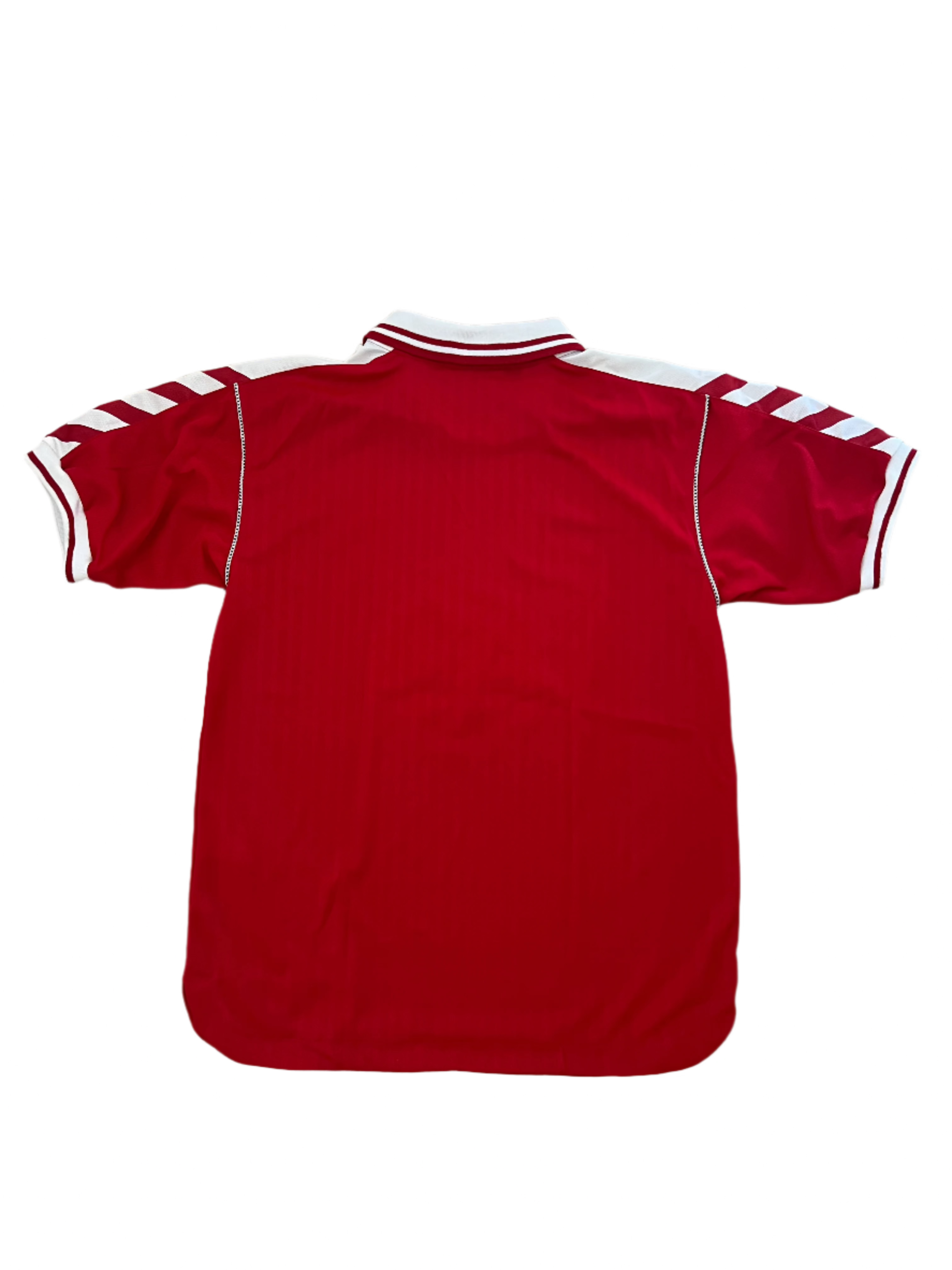 Hummel - Denmark 1998 Home Football Shirt