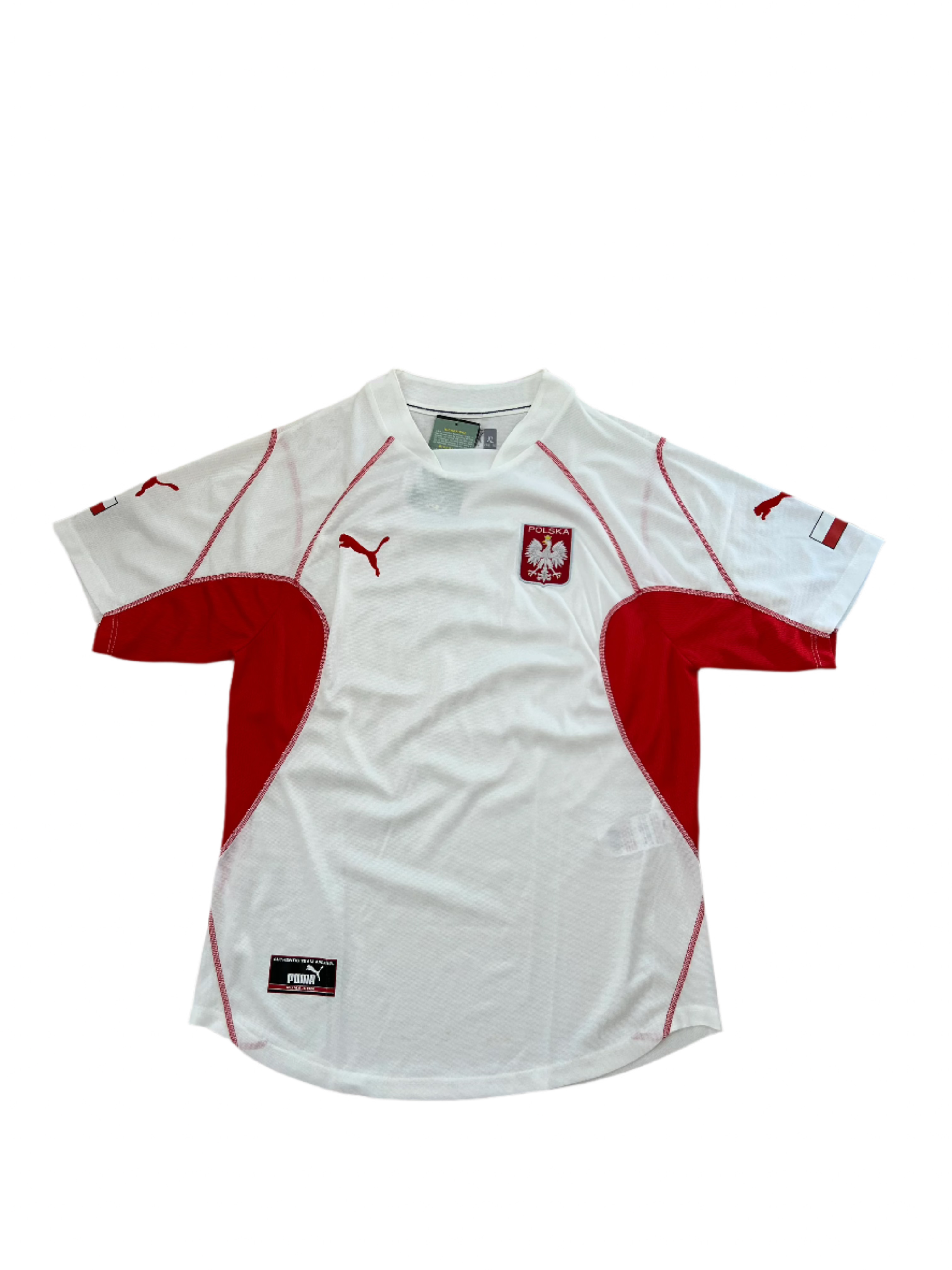 Puma - Poland 2002 Home Football Shirt